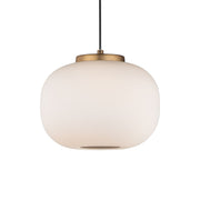 ET2 Lighting - Soji 8" LED Pendant, Black & Gold Finish | Bees Lighting