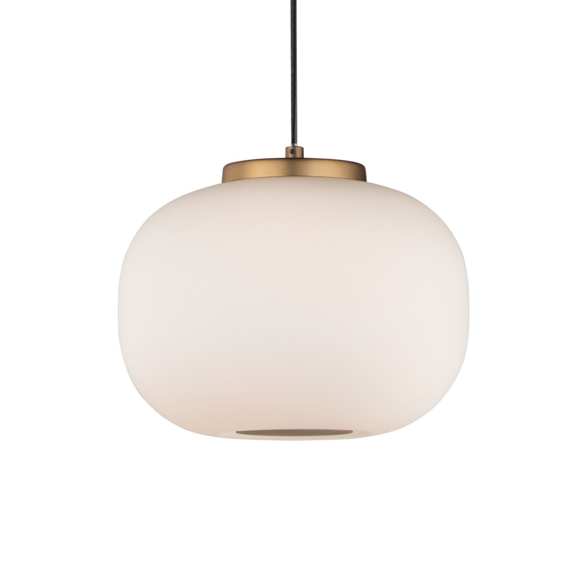 ET2 Lighting - Soji 8" LED Pendant, Black & Gold Finish | Bees Lighting