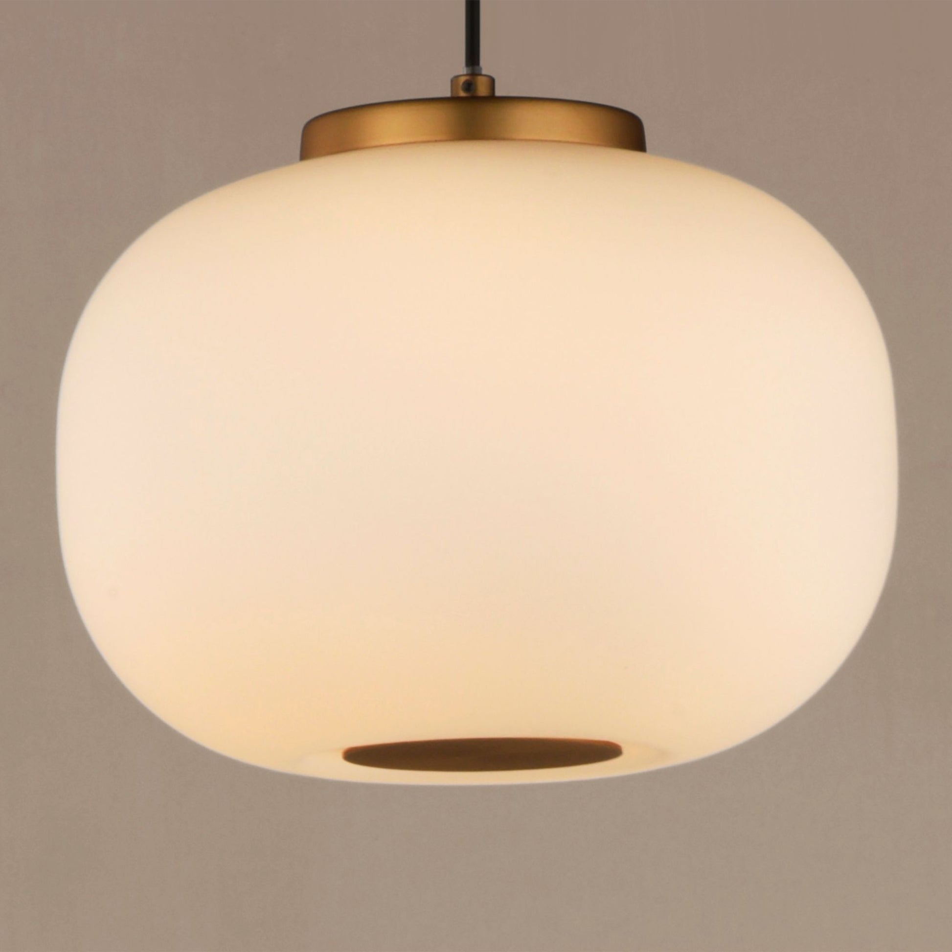 ET2 Lighting - Soji 8" LED Pendant, Black & Gold Finish | Bees Lighting