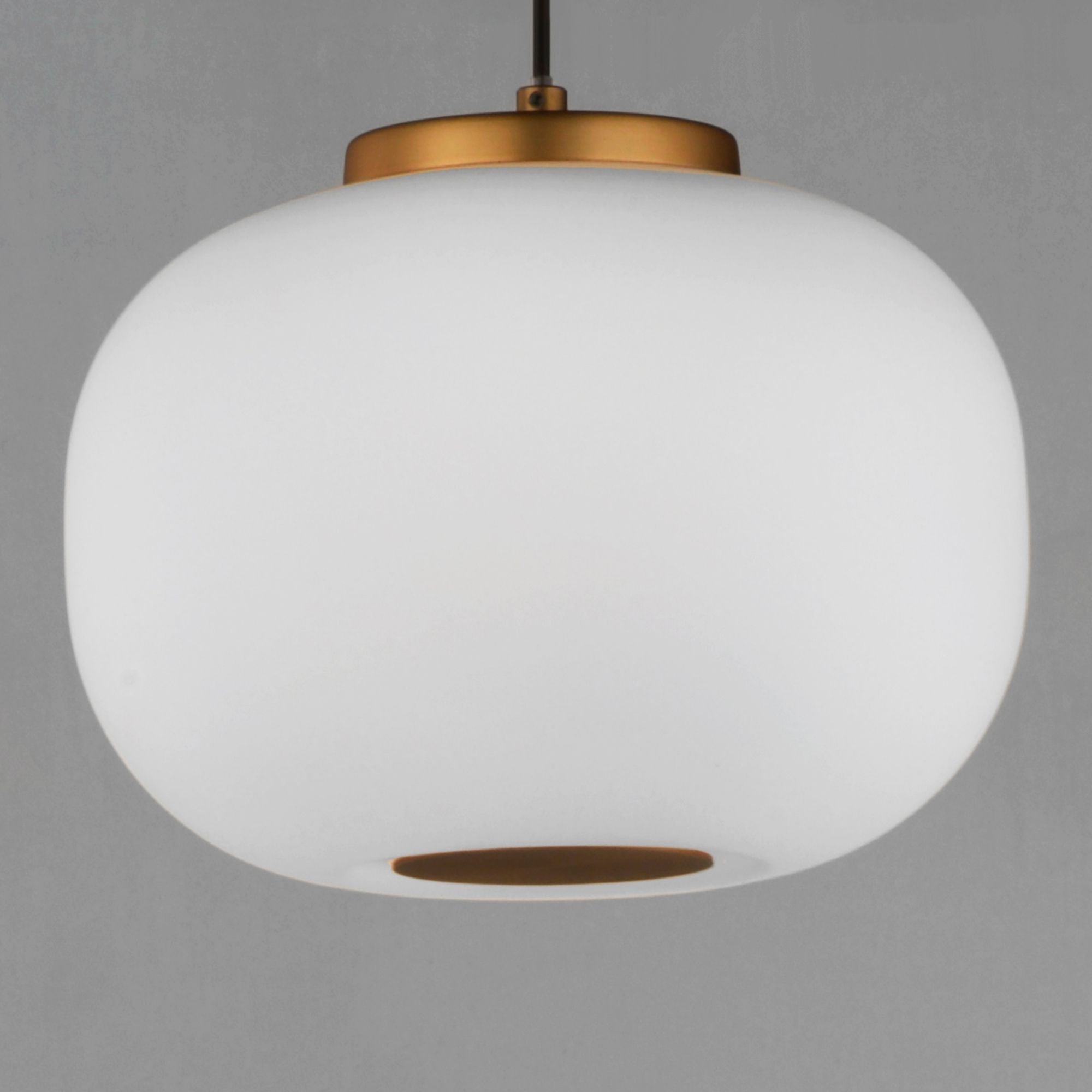 ET2 Lighting - Soji 8" LED Pendant, Black & Gold Finish | Bees Lighting