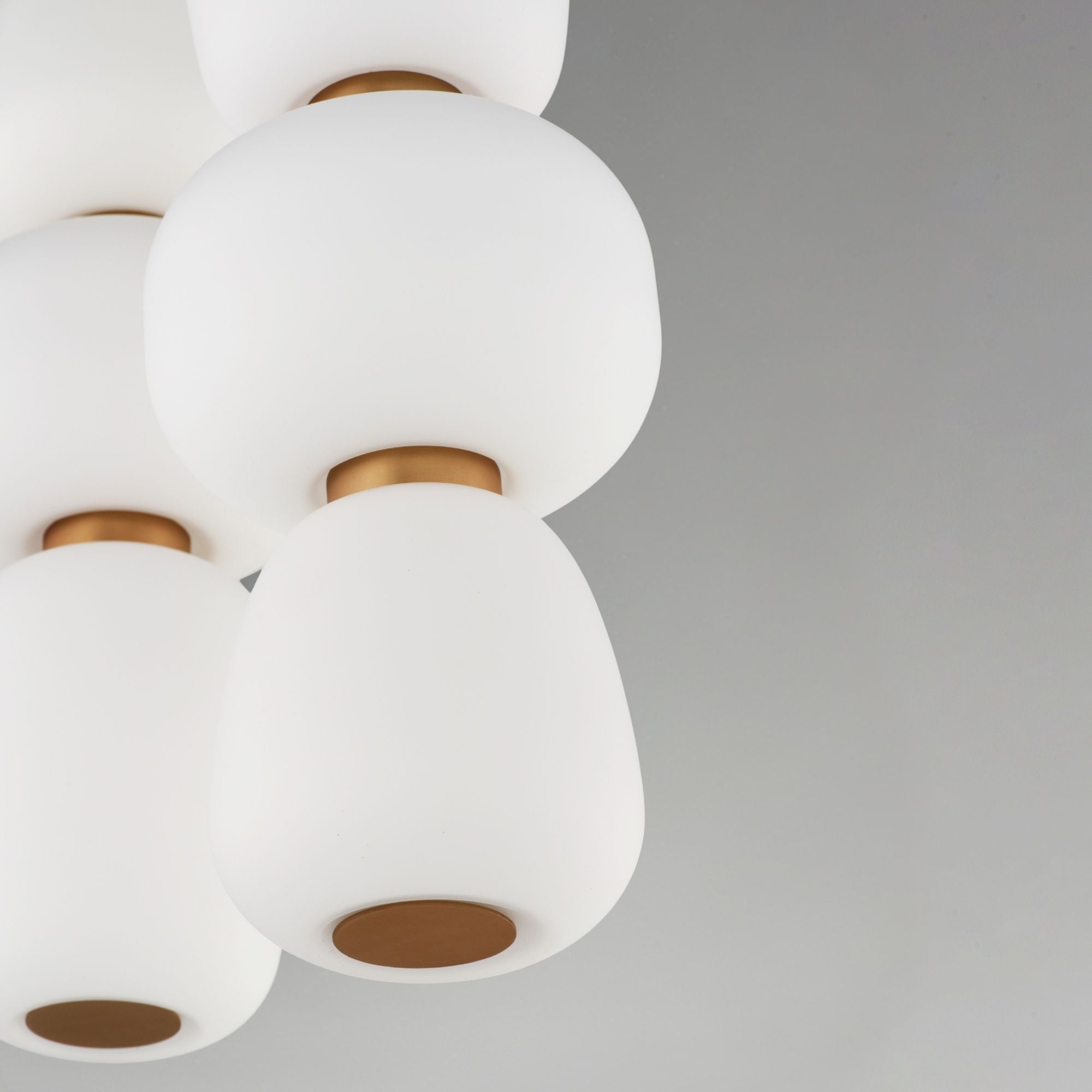 ET2 Lighting - Soji 28" 3-Light LED Pendant, Black & Gold Finish | Bees Lighting