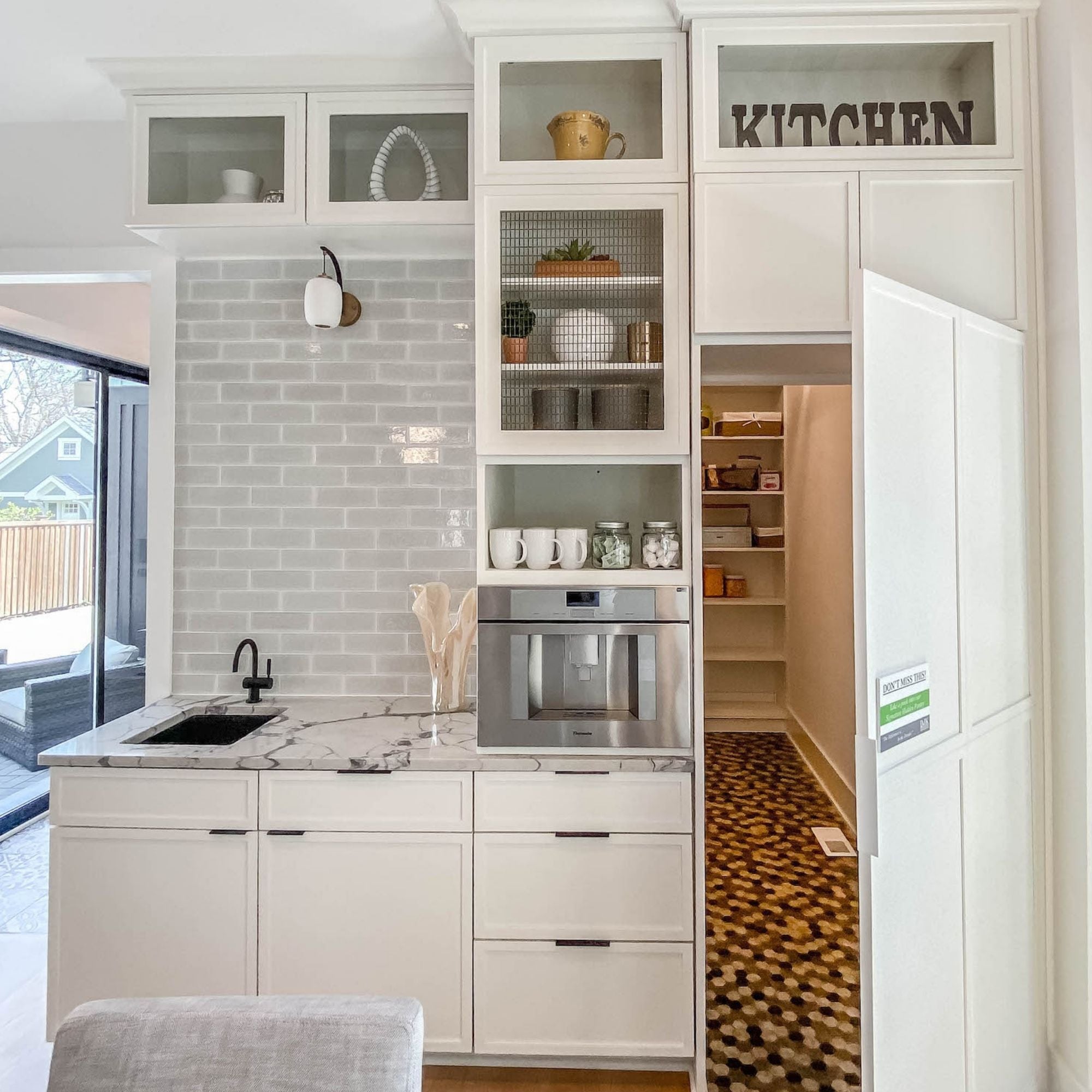 Soji 10" Jar LED Wall Sconce, Black & Gold Finish