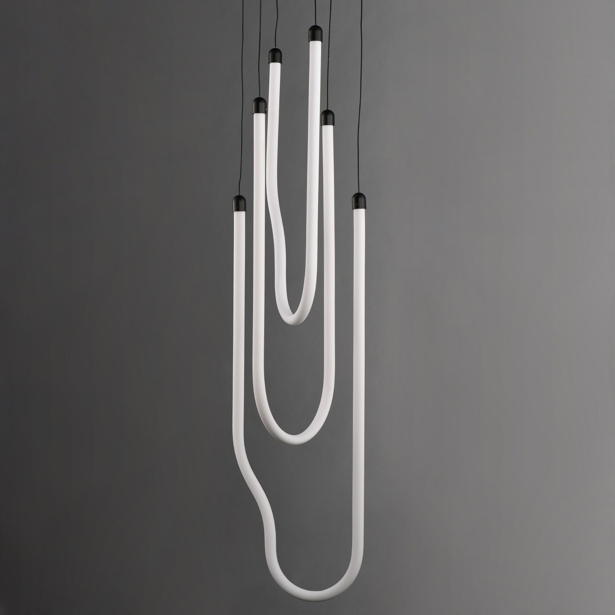 Soleil 13" 3-Light LED Pendant, Black Finish