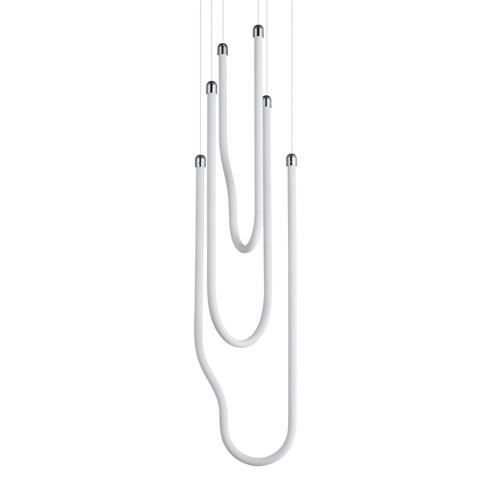 ET2 Lighting - Soleil 13" 3-Light LED Pendant, Polished Chrome Finish | Bees Lighting