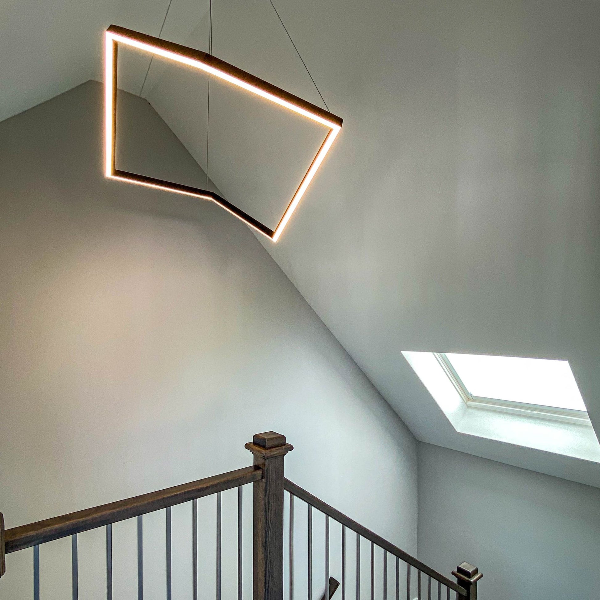 ET2 Lighting - Stealth 21" LED Pendant, Black Finish | Bees Lighting