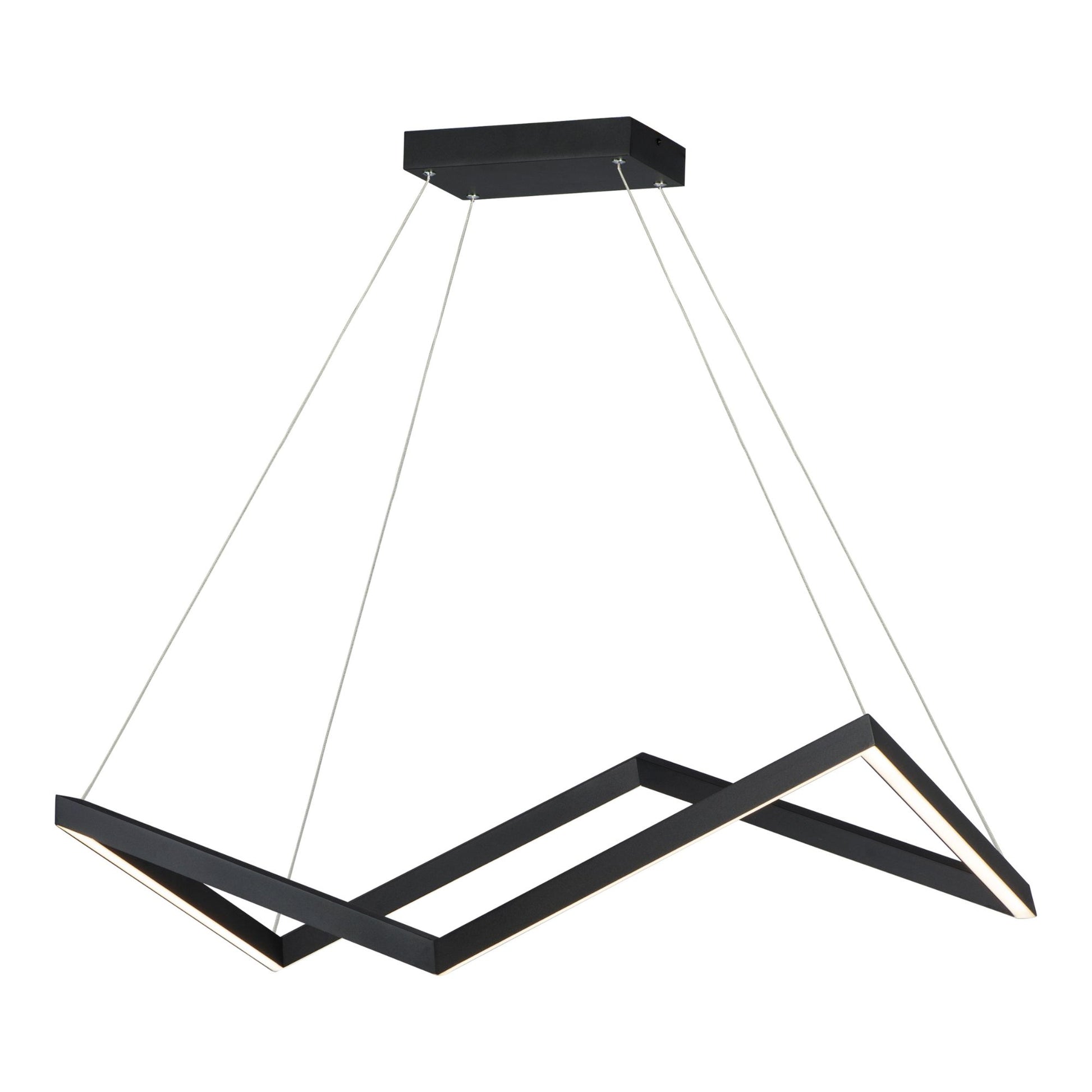 ET2 Lighting - Stealth 35" Linear LED Pendant, Black Finish | Bees Lighting