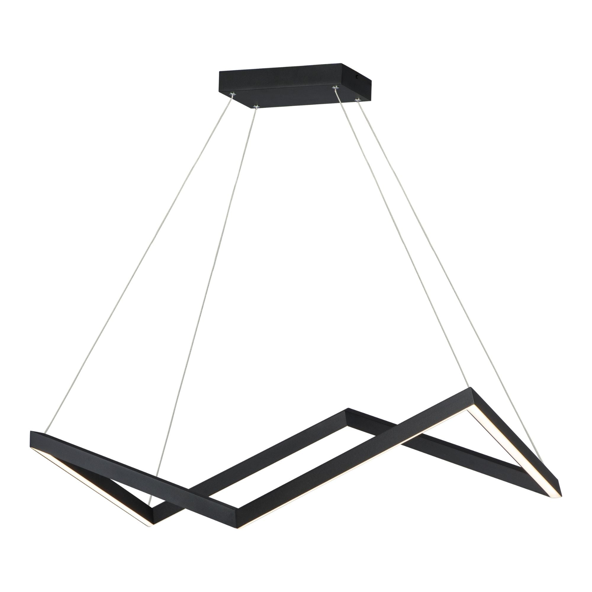 ET2 Lighting - Stealth 35" Linear LED Pendant, Black Finish | Bees Lighting