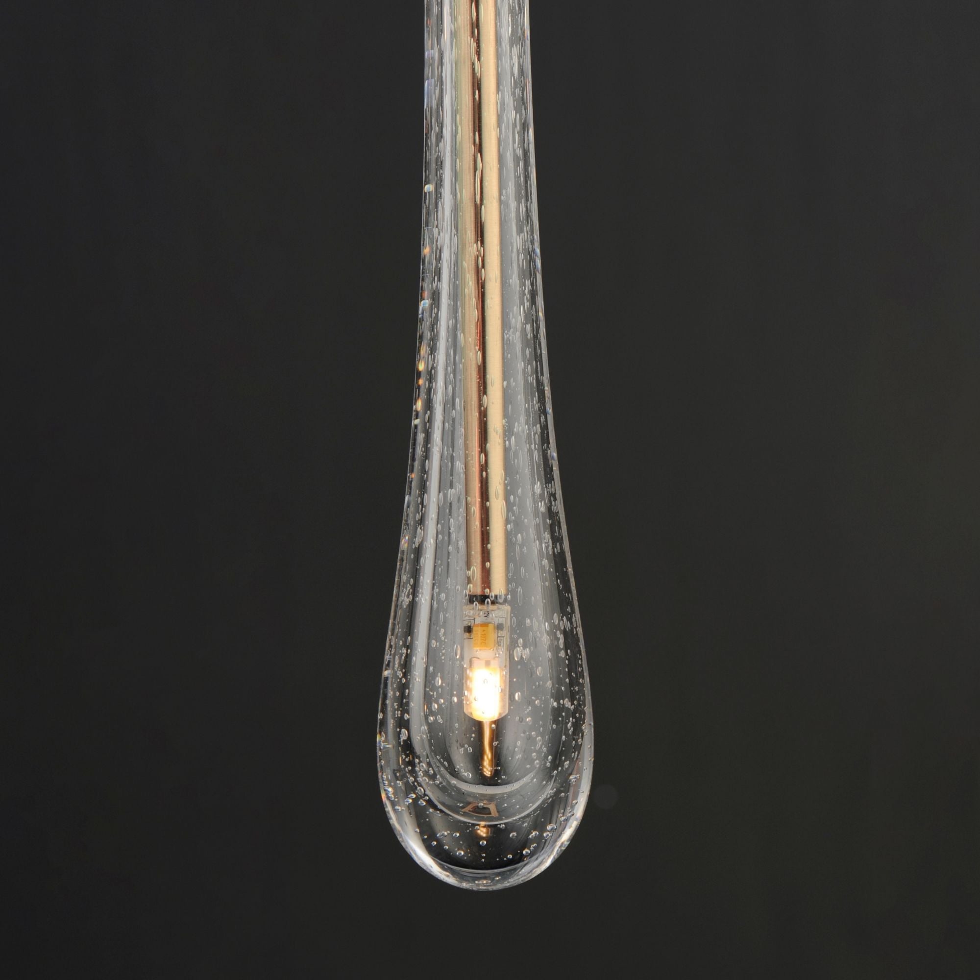 ET2 Lighting - Stillo Mini LED Pendant, Gold Finish | Bees Lighting