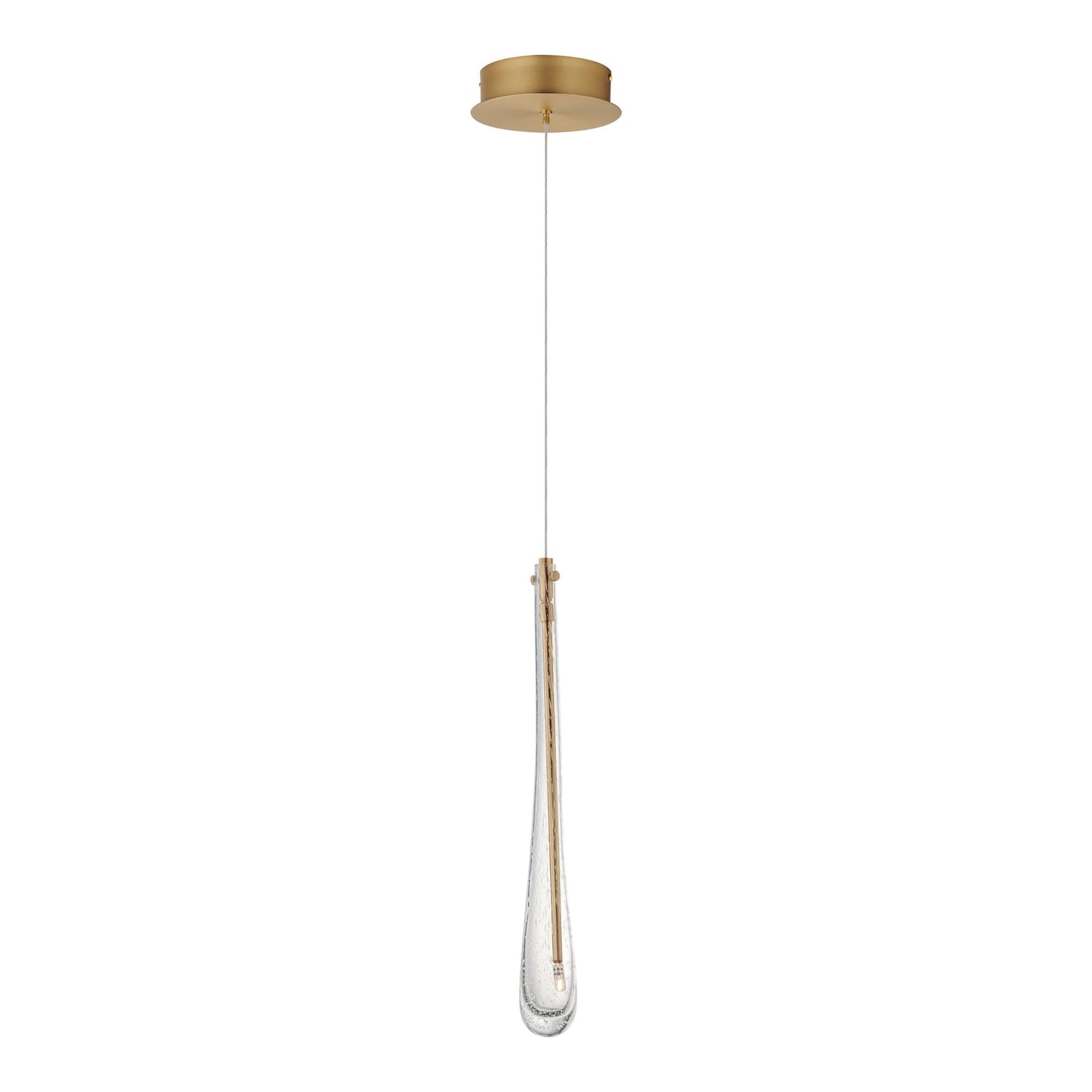 ET2 Lighting - Stillo Mini LED Pendant, Gold Finish | Bees Lighting