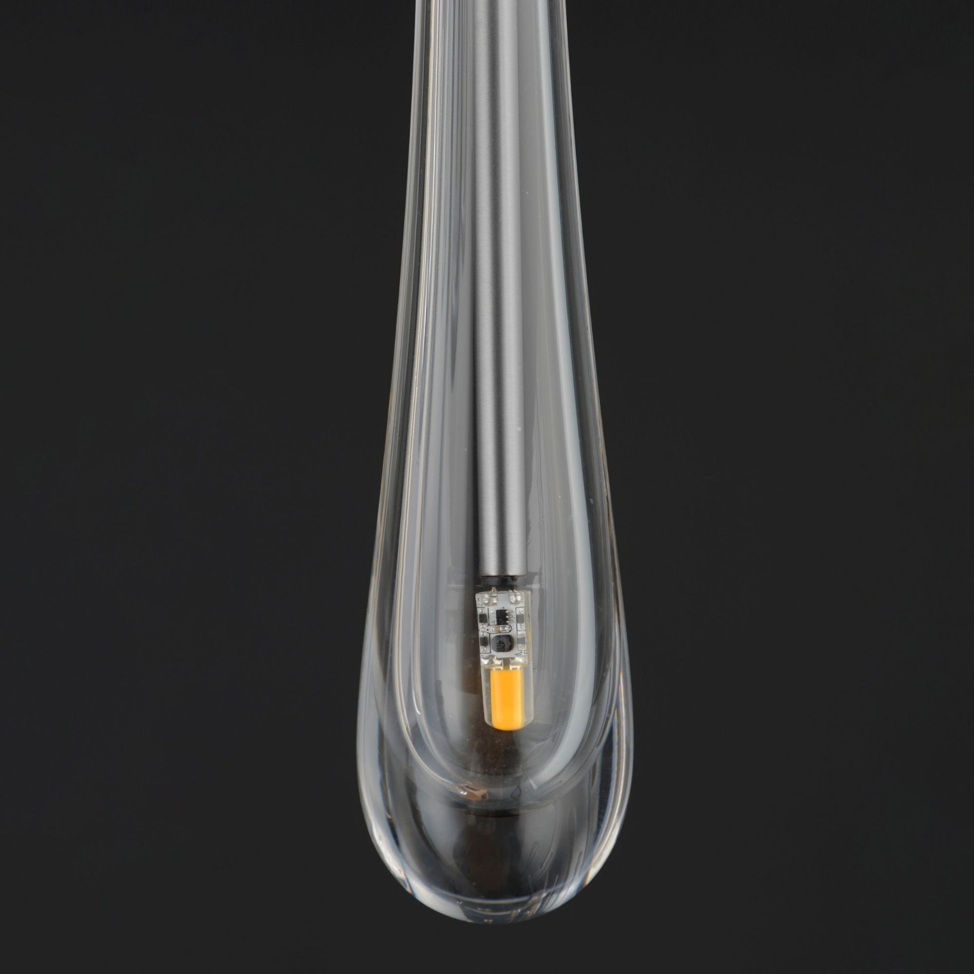 ET2 Lighting - Stillo Mini LED Pendant, Satin Nickel Finish | Bees Lighting