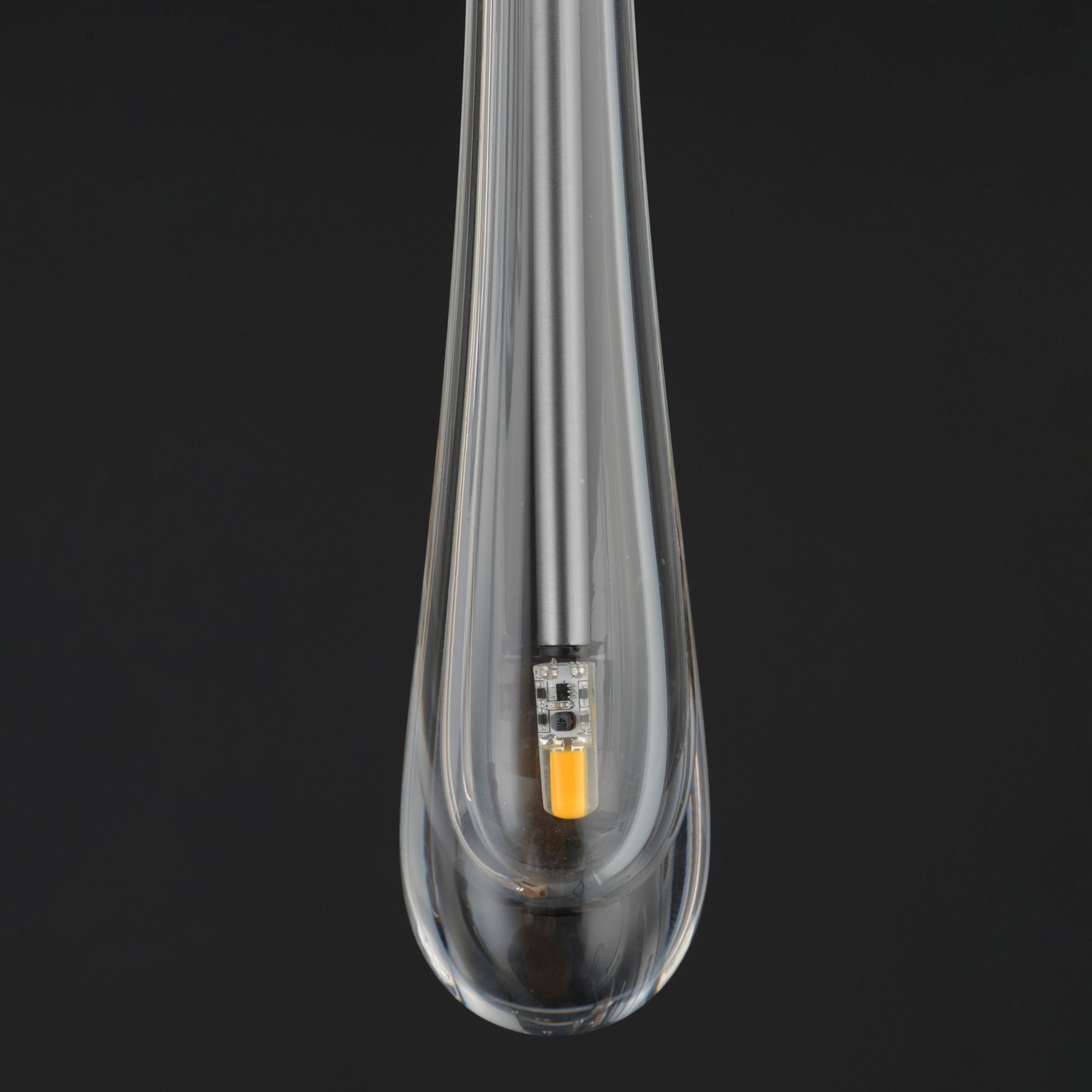 ET2 Lighting - Stillo Mini LED Pendant, Satin Nickel Finish | Bees Lighting