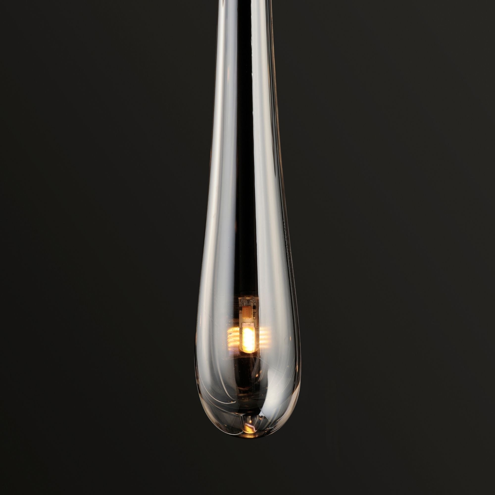 Stillo Mini LED Pendant, Black Finish