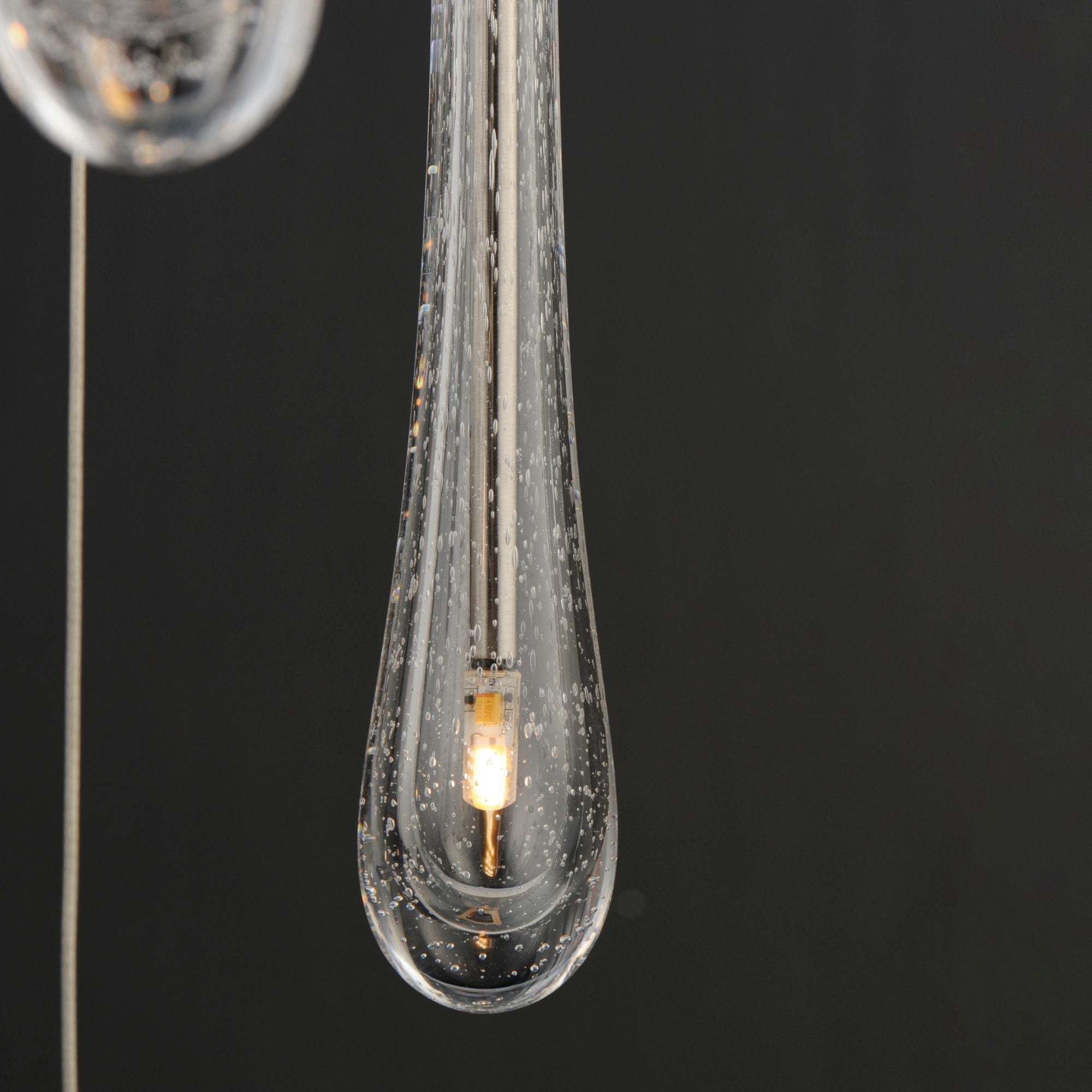 Stillo 10" 3-Light LED Pendant, Gold Finish