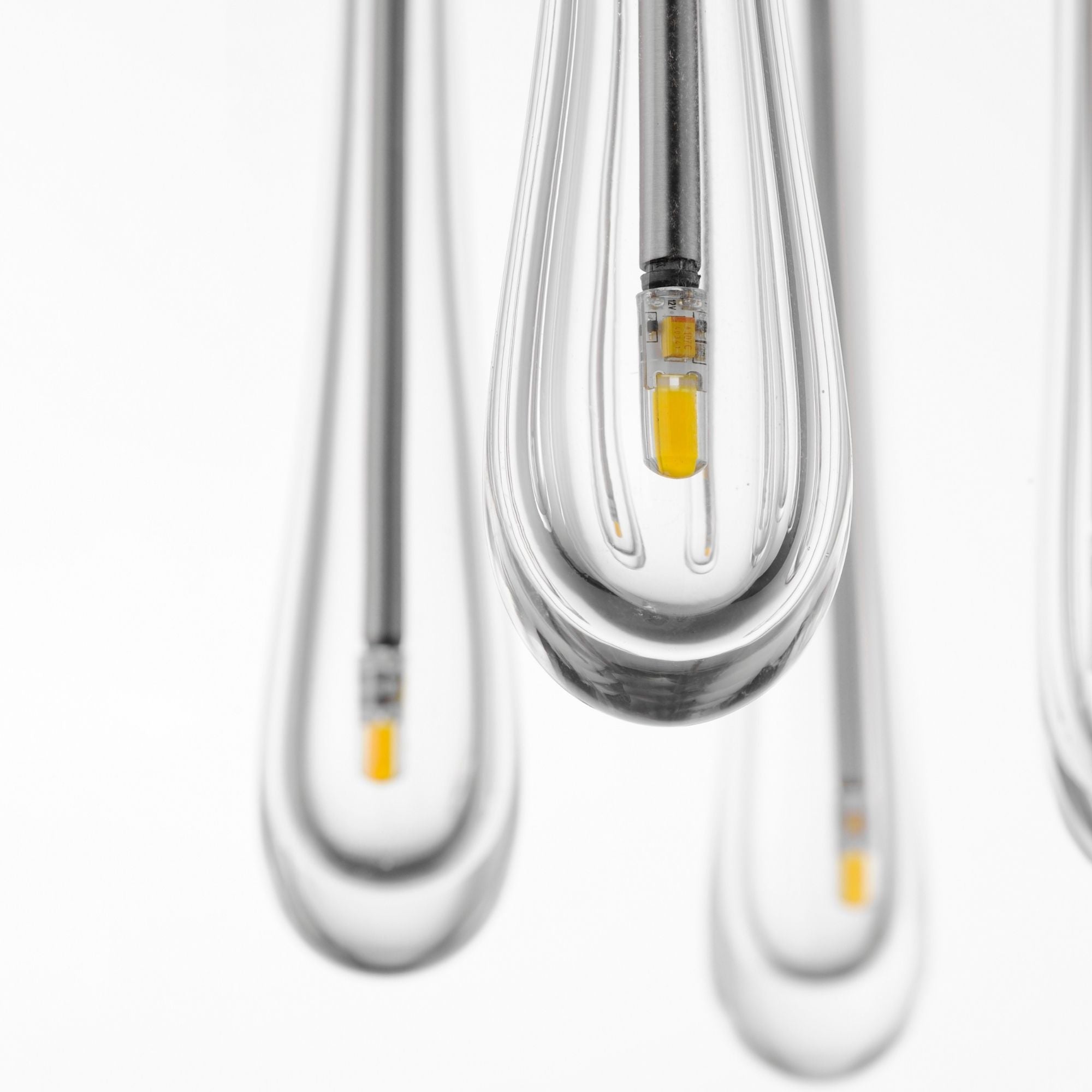 ET2 Lighting - Stillo 26" 18-Light LED Pendant, Satin Nickel Finish | Bees Lighting