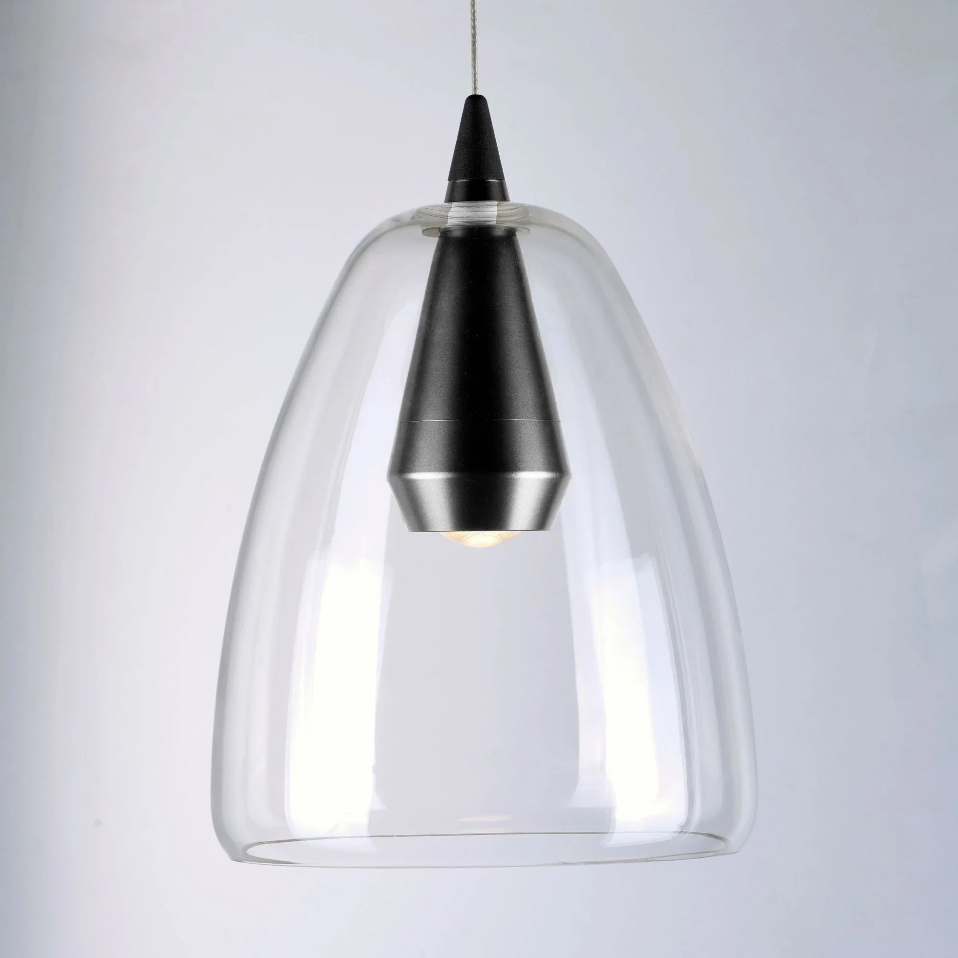 ET2 Lighting - Sven 8" LED Pendant, Polished Chrome & Silver Finish | Bees Lighting