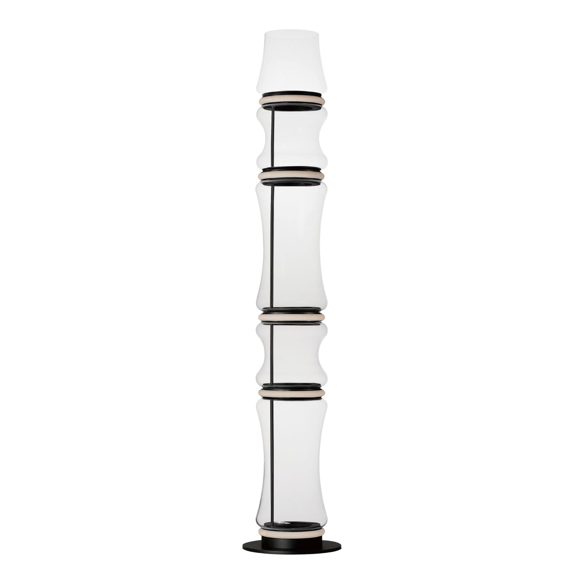 ET2 Lighting - Syndicate 62" 5-Light LED Floor Lamp, Black Finish | Bees Lighting