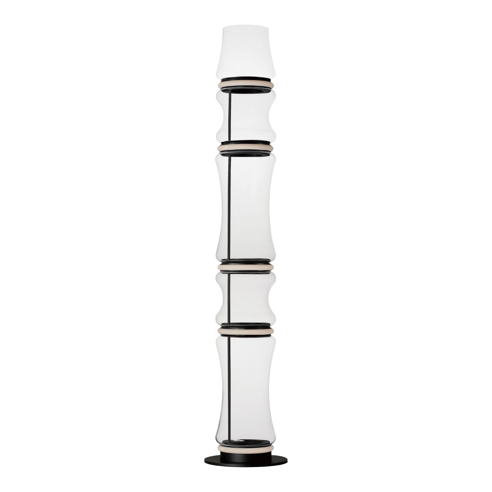 ET2 Lighting - Syndicate 62" 5-Light LED Floor Lamp, Black Finish | Bees Lighting