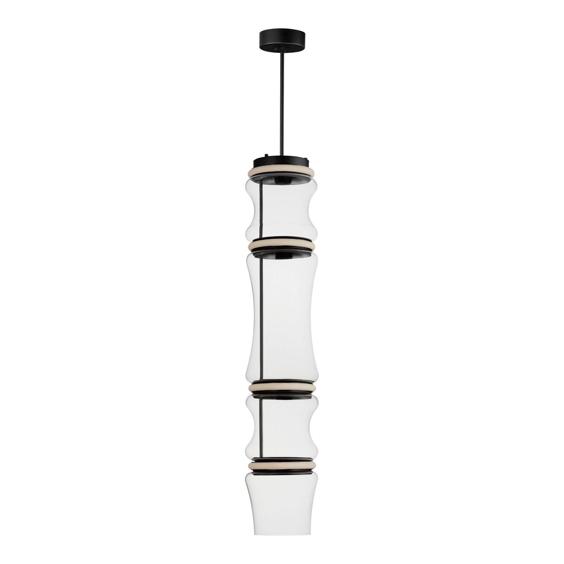ET2 Lighting - Syndicate 9" 4-Light LED Pendant, Black Finish | Bees Lighting