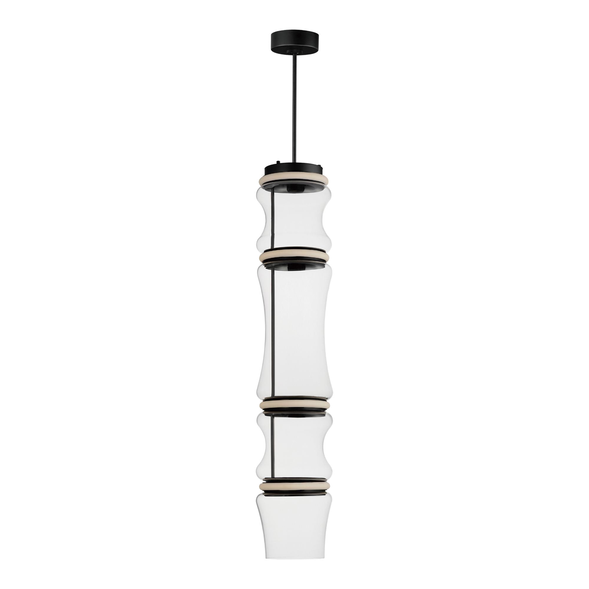ET2 Lighting - Syndicate 9" 4-Light LED Pendant, Black Finish | Bees Lighting
