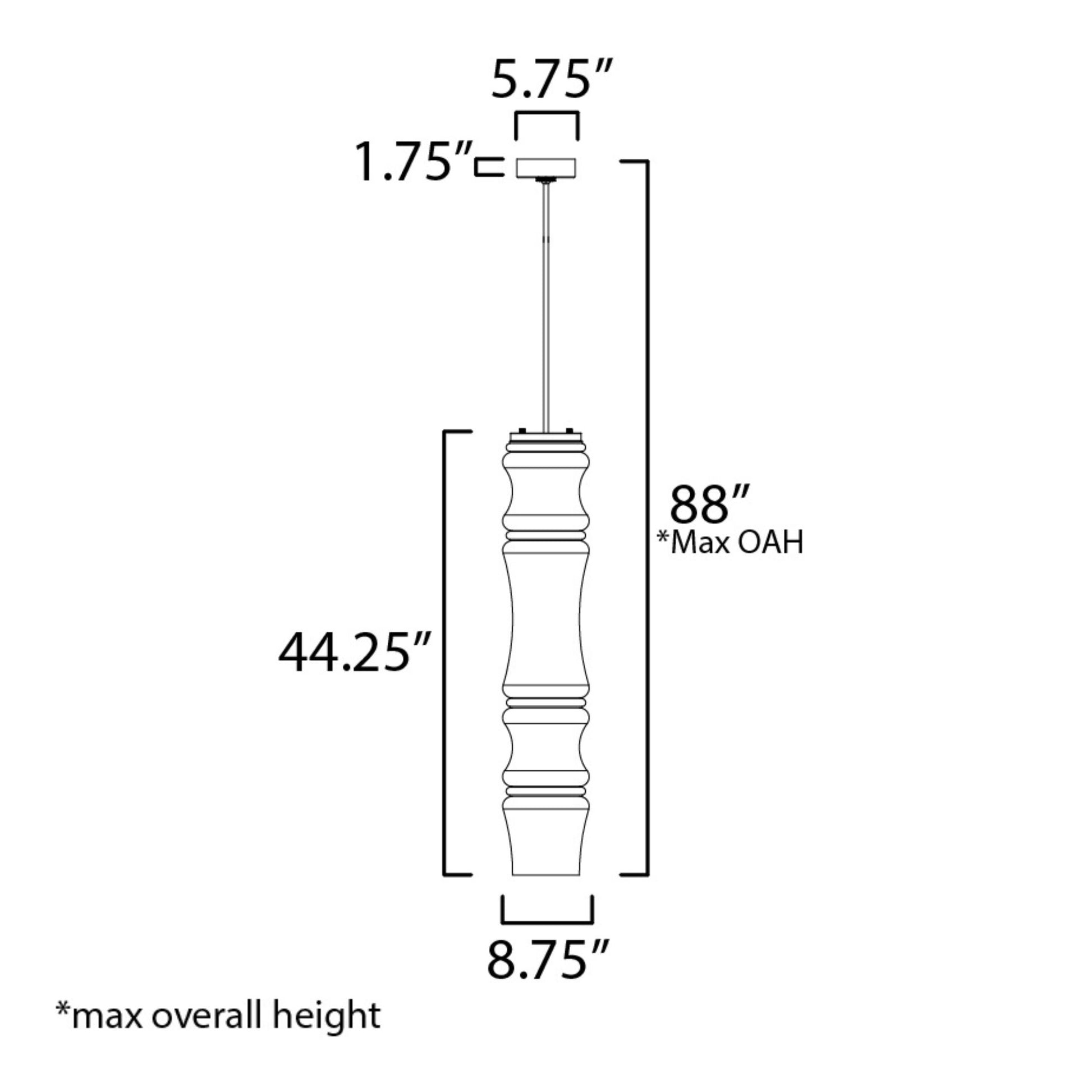 ET2 Lighting - Syndicate 9" 4-Light LED Pendant, Black Finish | Bees Lighting