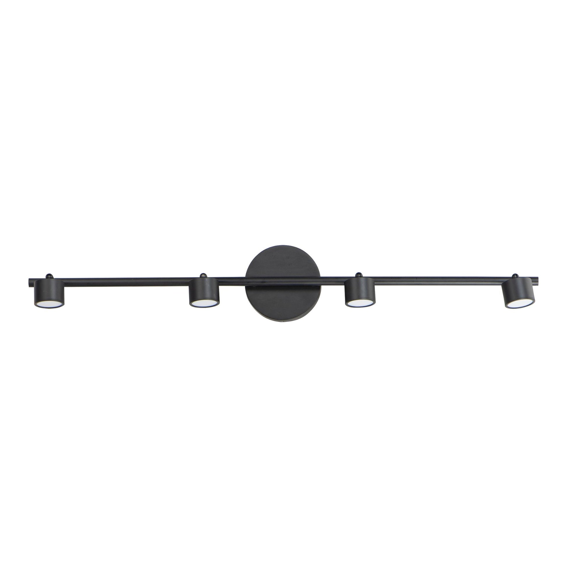 ET2 Lighting - Taylor 34" LED Fixed Track Rail, Black Finish | Bees Lighting