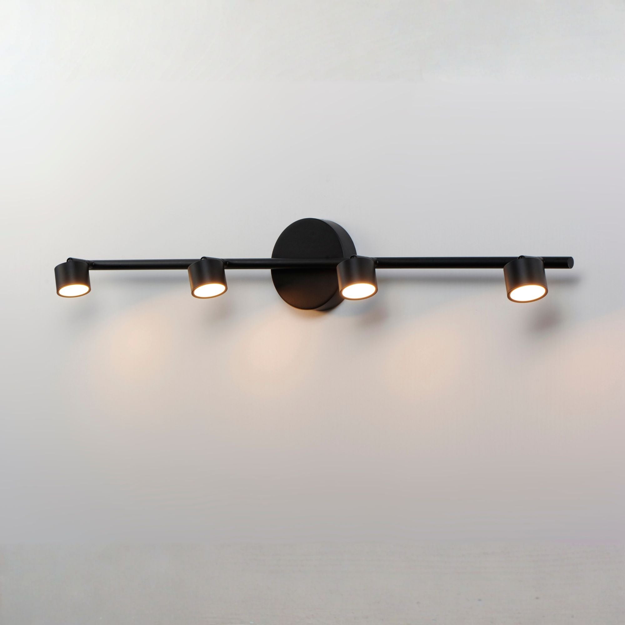 ET2 Lighting - Taylor 34" LED Fixed Track Rail, Black Finish | Bees Lighting