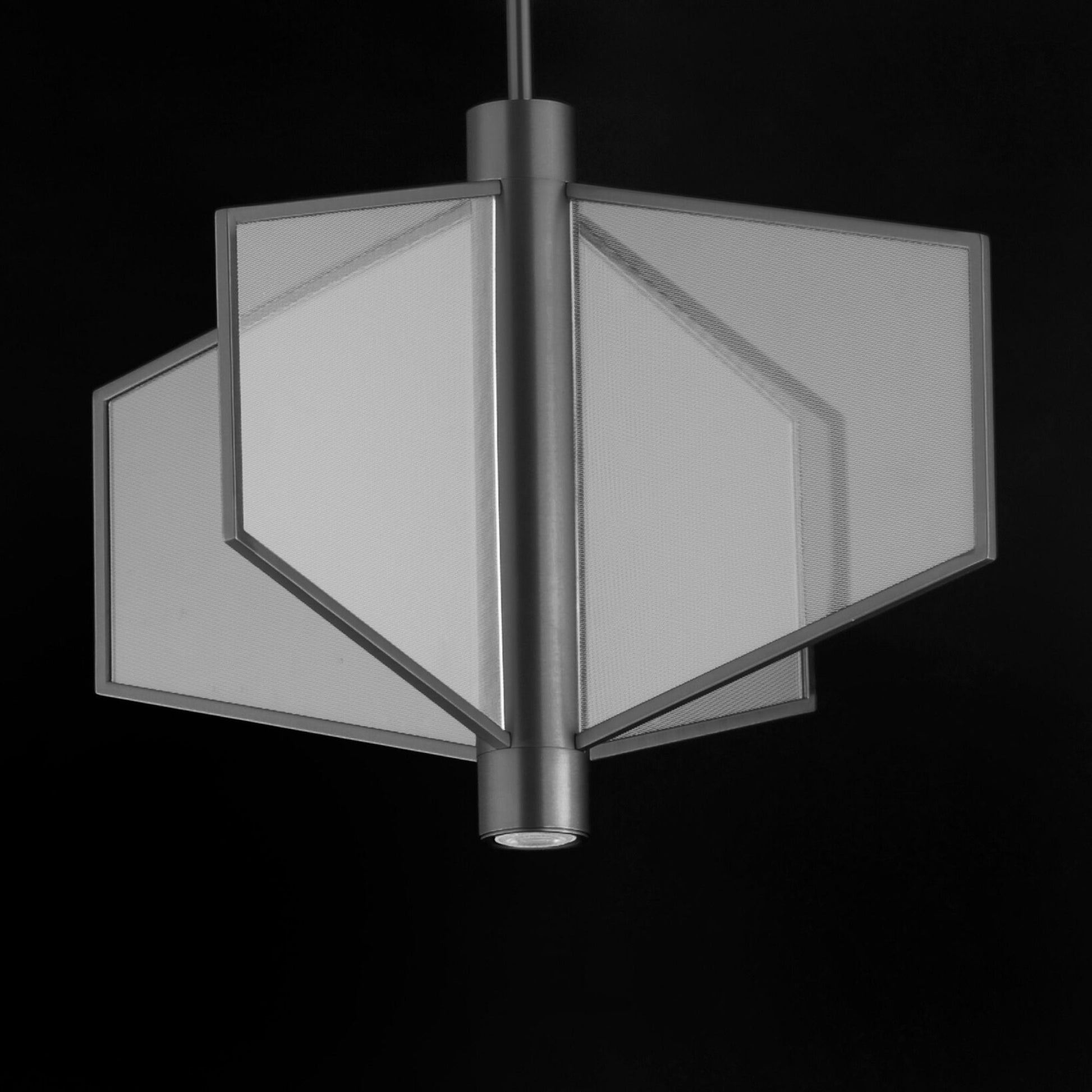 ET2 Lighting - Telstar 26" Wide LED Pendant, Black Finish | Bees Lighting