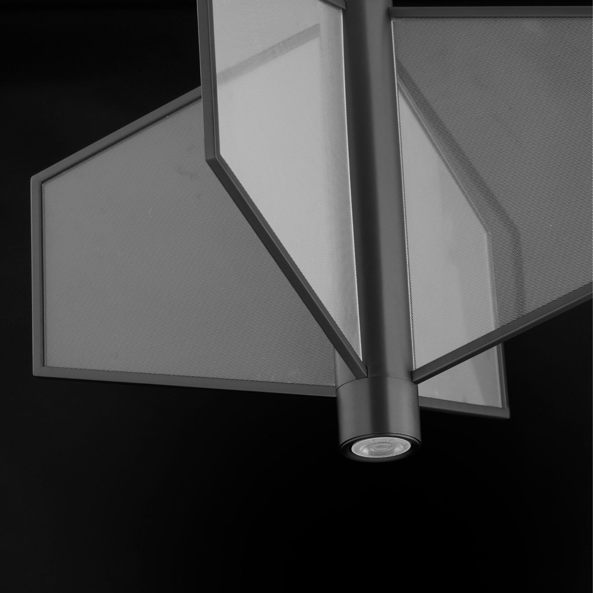 ET2 Lighting - Telstar 26" Wide LED Pendant, Black Finish | Bees Lighting