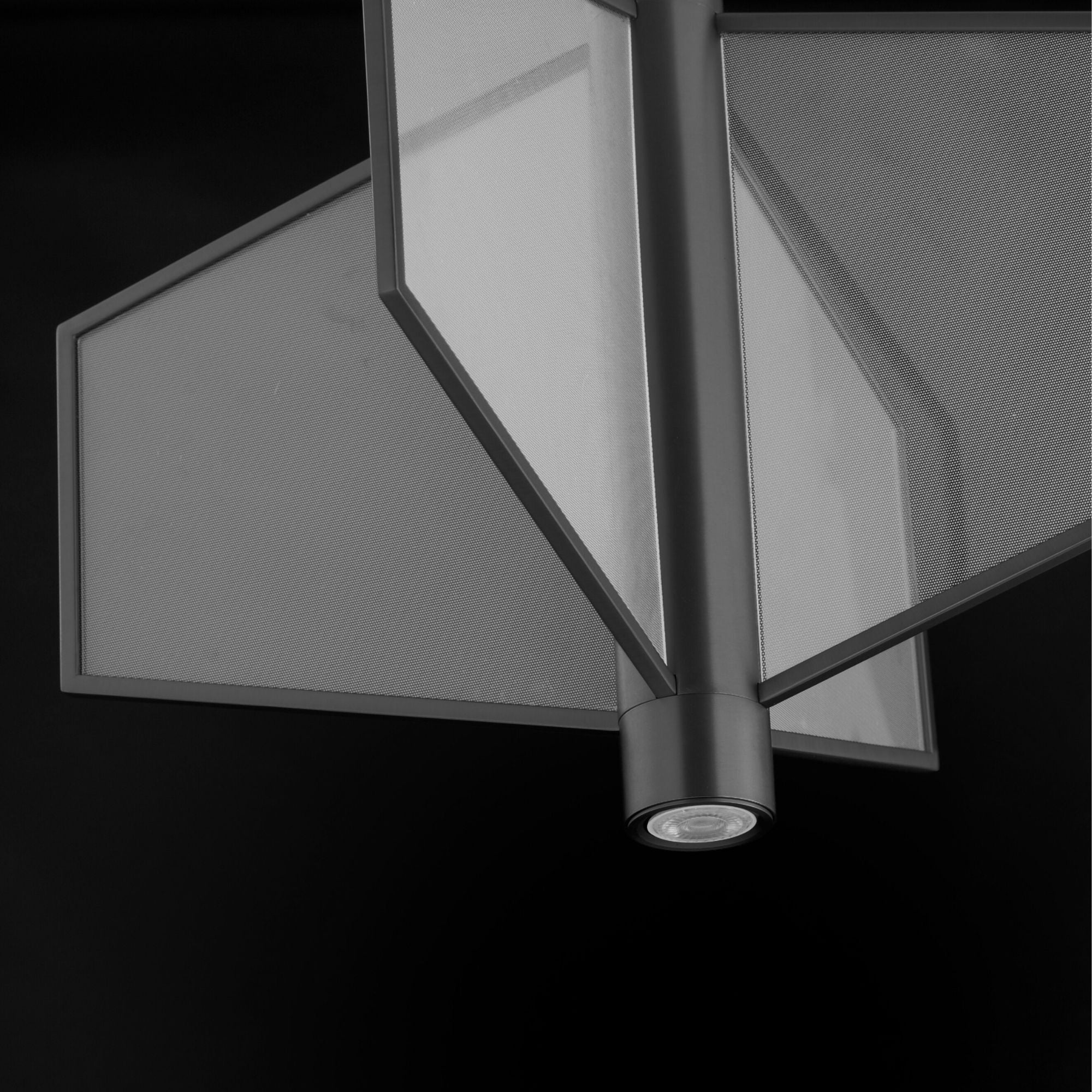 ET2 Lighting - Telstar 26" Wide LED Pendant, Black Finish | Bees Lighting