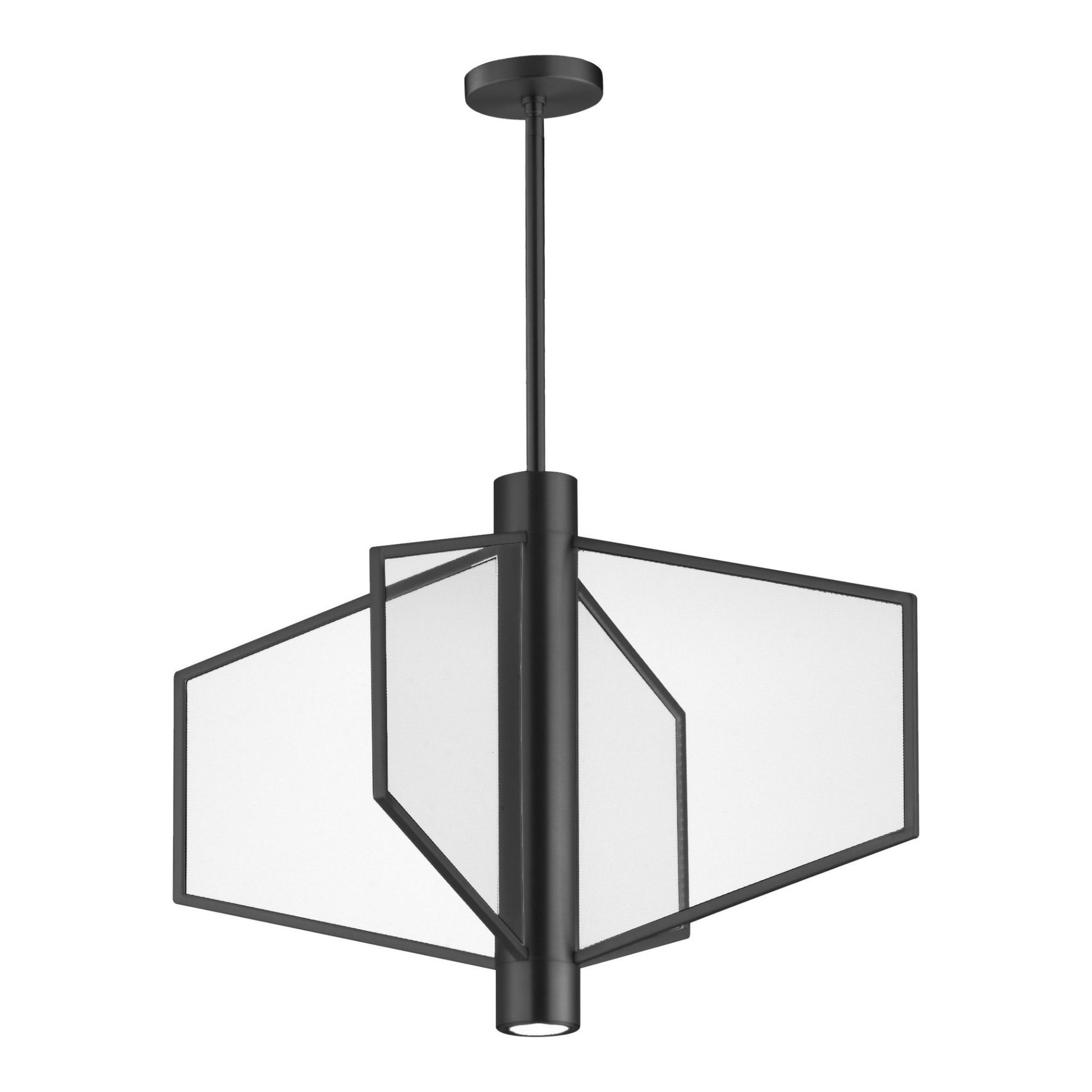 ET2 Lighting - Telstar 26" Wide LED Pendant, Black Finish | Bees Lighting