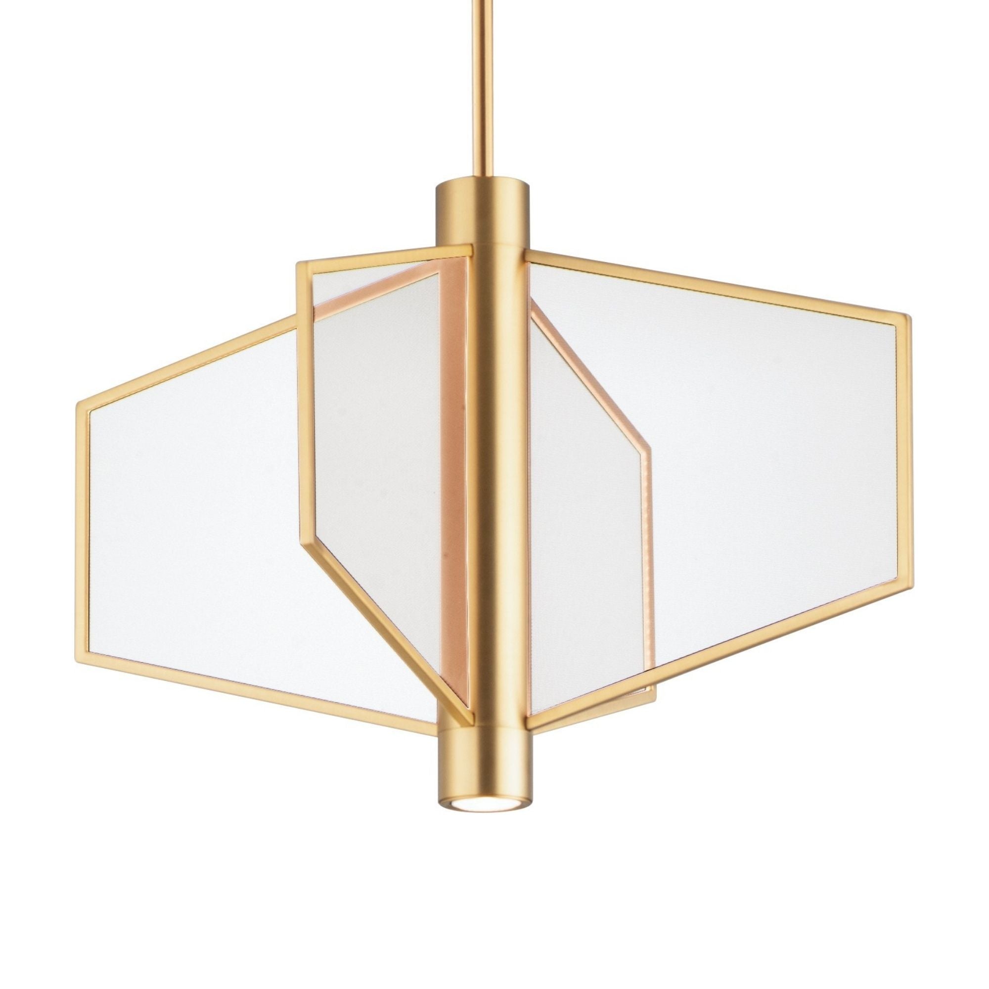 Telstar 26" Wide LED Pendant, Natural Aged Brass Finish