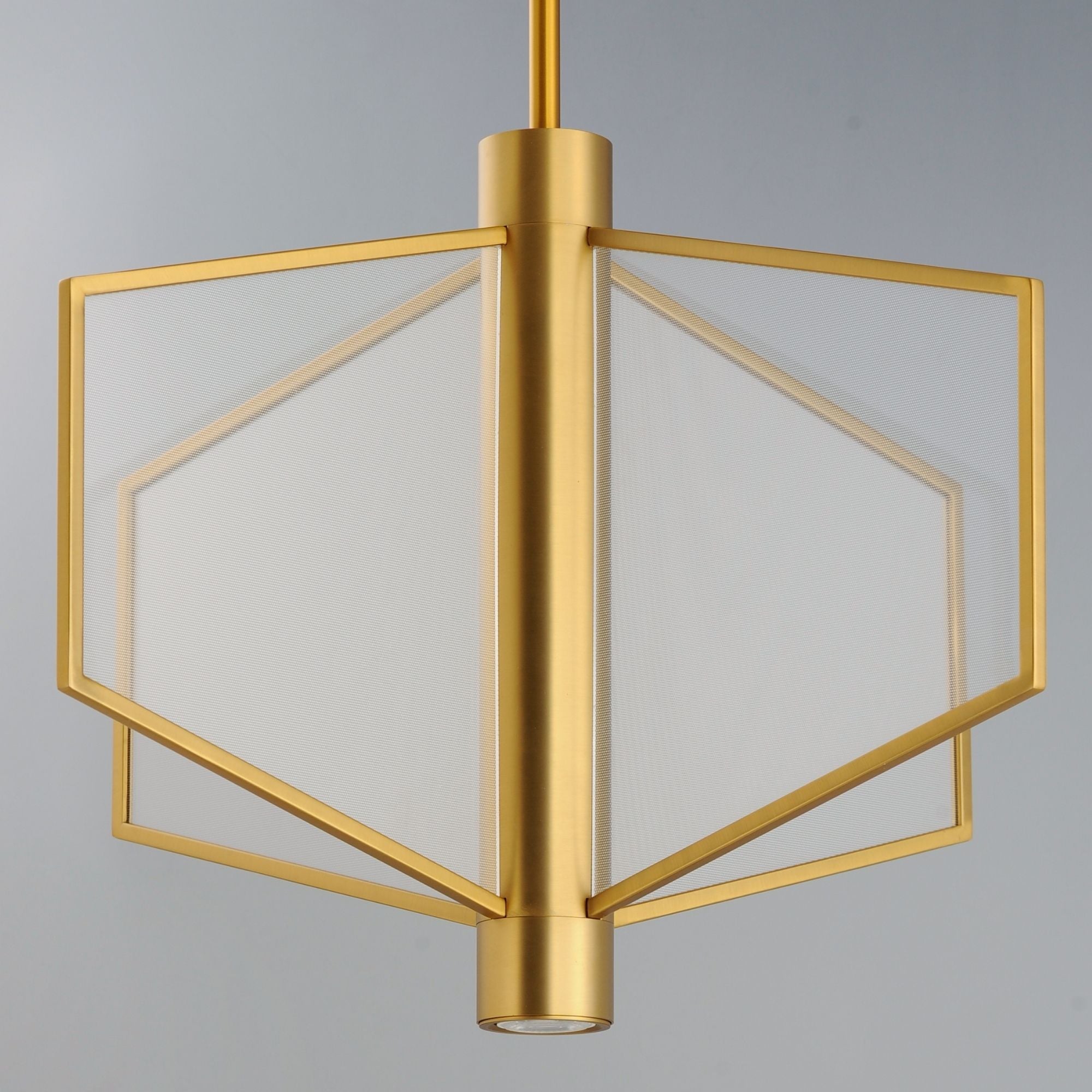 Telstar 26" Wide LED Pendant, Natural Aged Brass Finish