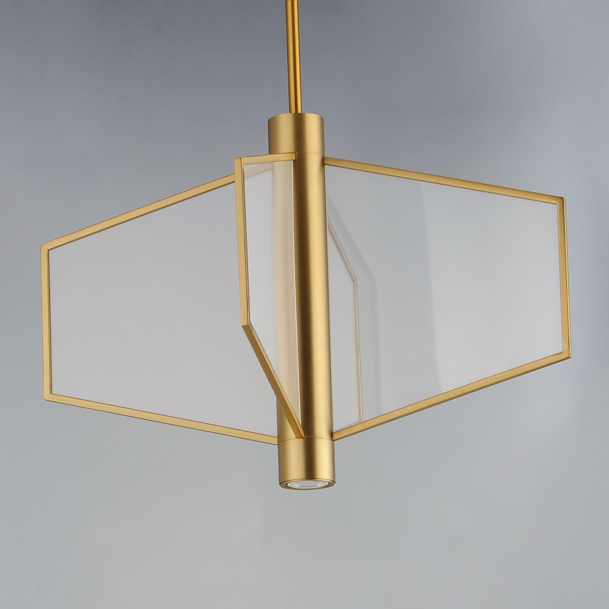 Telstar 26" Wide LED Pendant, Natural Aged Brass Finish