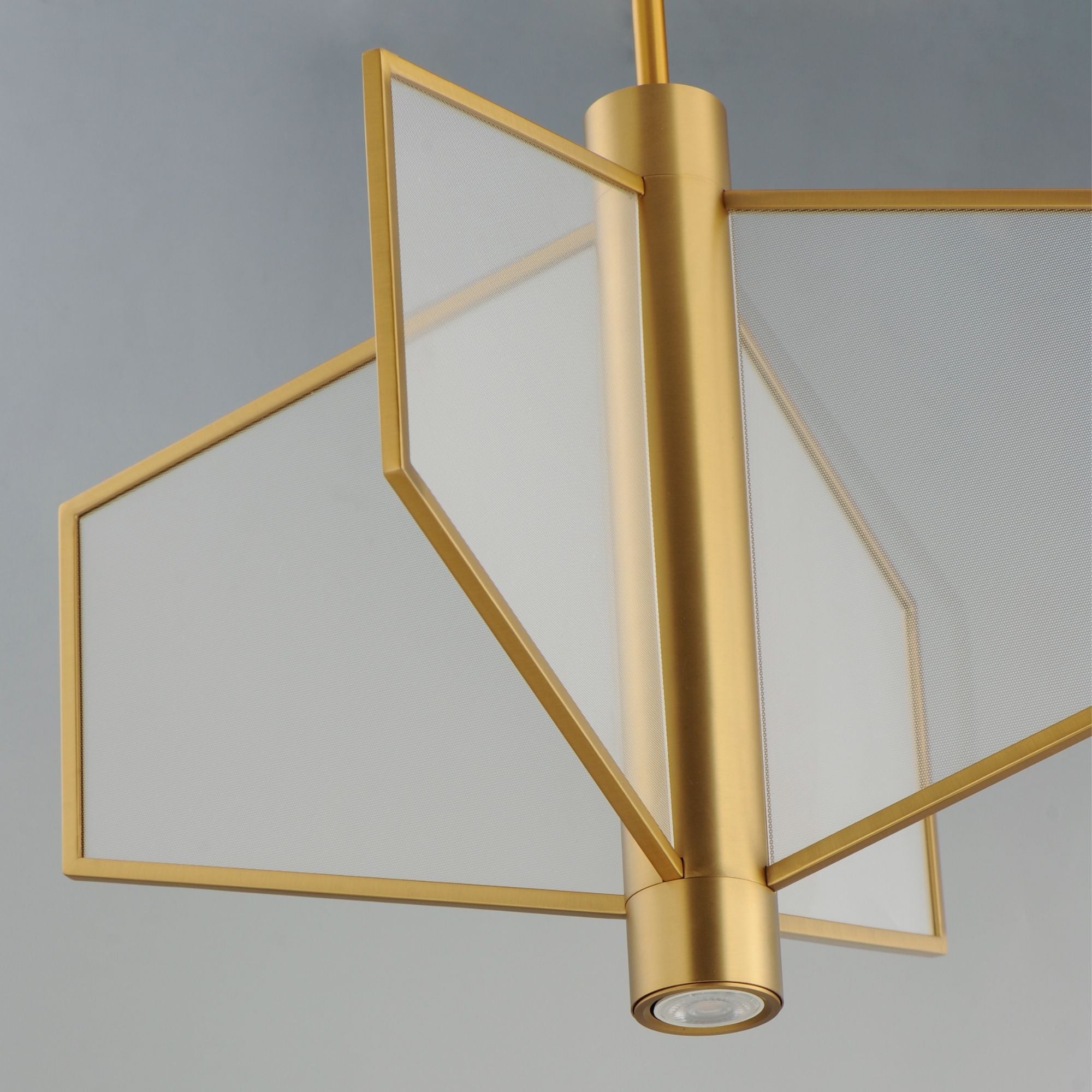 Telstar 26" Wide LED Pendant, Natural Aged Brass Finish