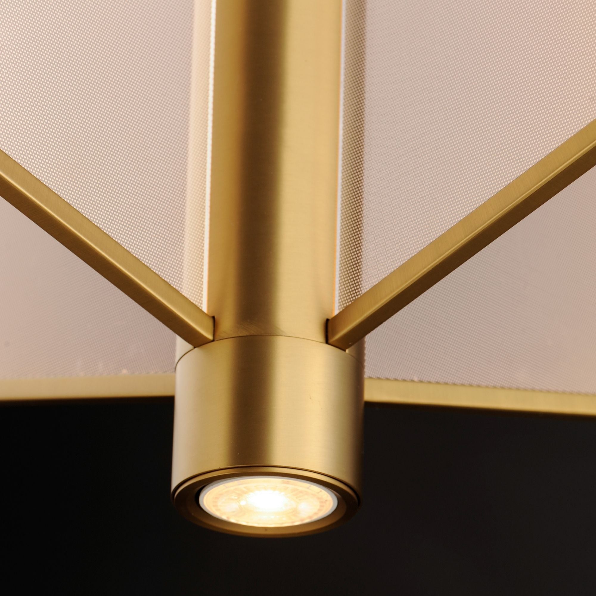 Telstar 26" Wide LED Pendant, Natural Aged Brass Finish