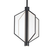 Telstar 24" Medium LED Pendant, Black Finish