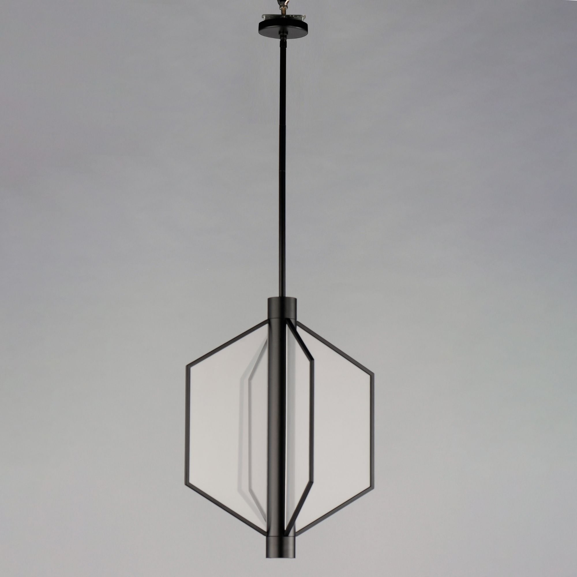 Telstar 24" Medium LED Pendant, Black Finish