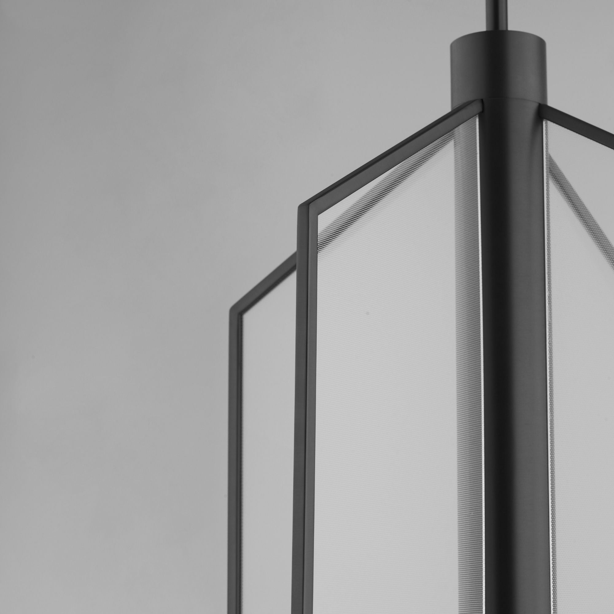 Telstar 30" Large LED Pendant, Black Finish