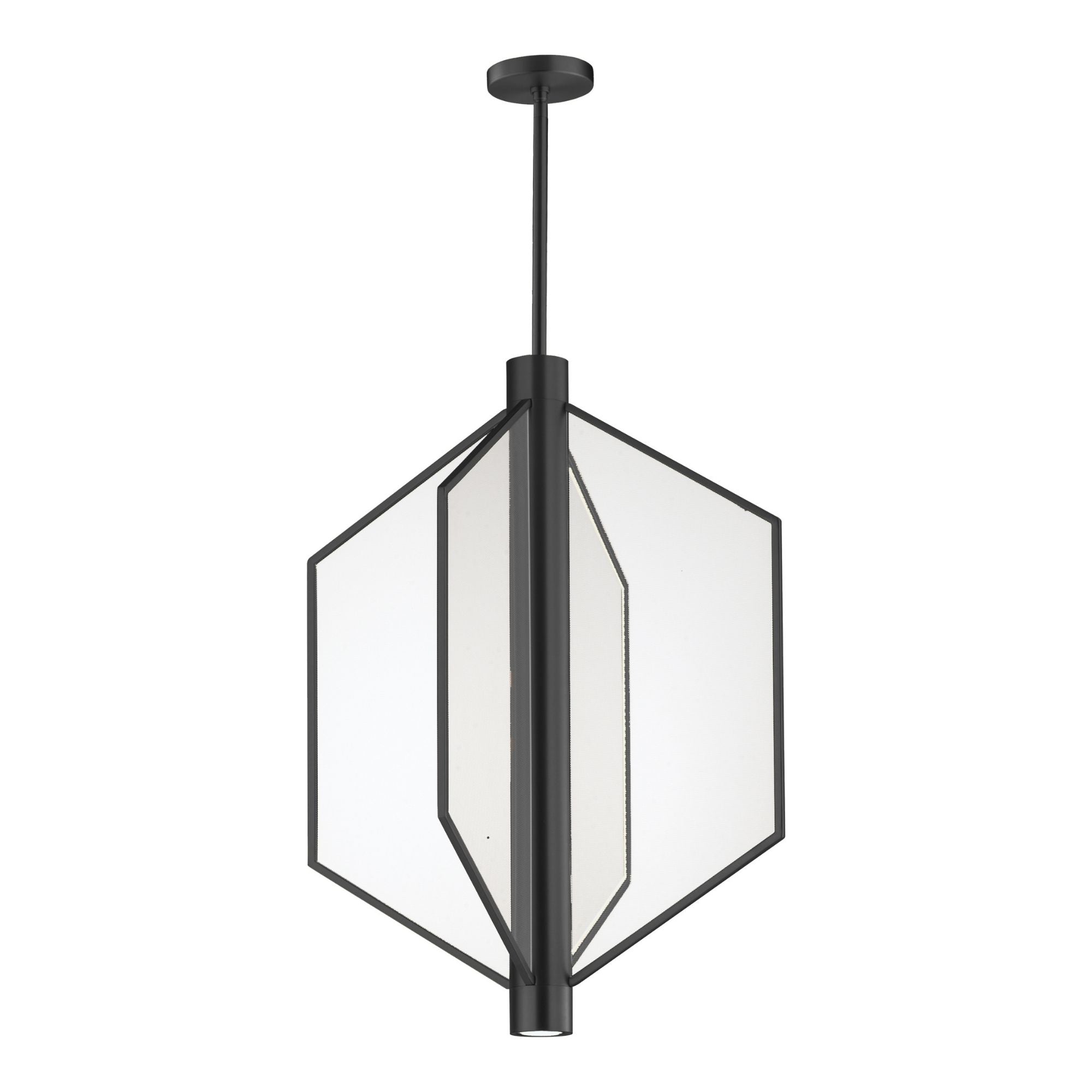 Telstar 30" Large LED Pendant, Black Finish