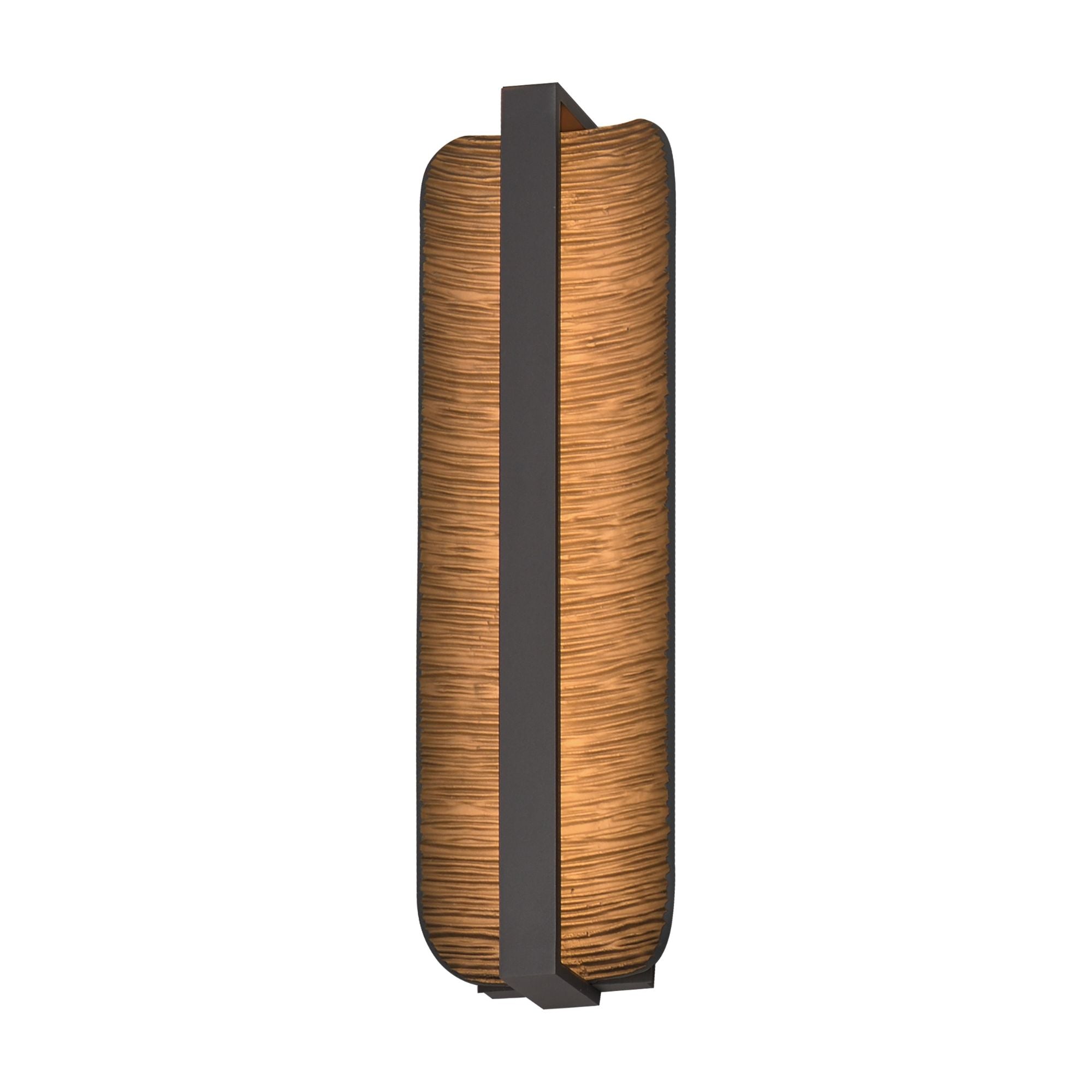 ET2 Lighting - Terra 25" LED Outdoor Wall Sconce, Architectural Bronze Finish | Bees Lighting