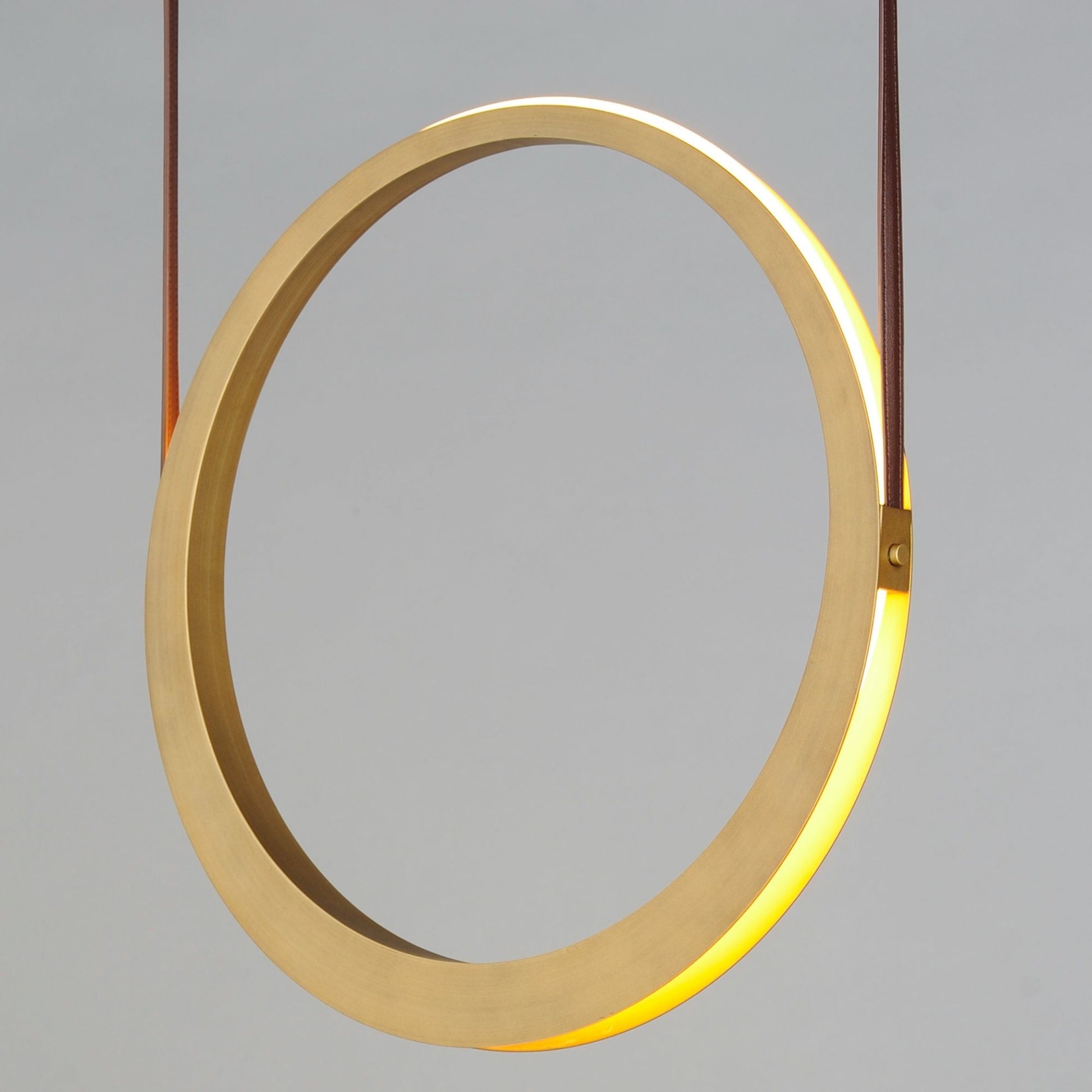 ET2 Lighting - Tether 23" LED Pendant, Natural Aged Brass Finish | Bees Lighting