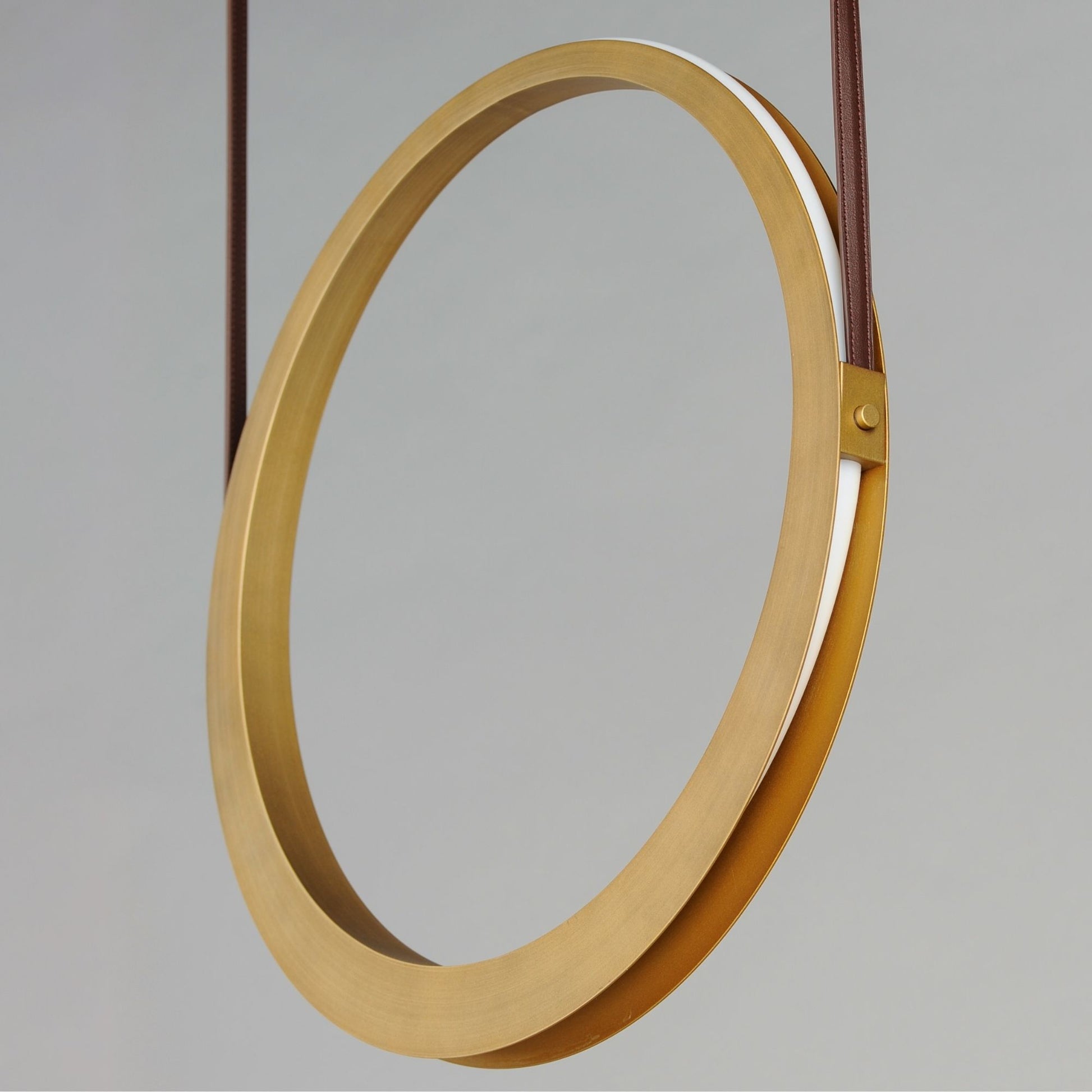 ET2 Lighting - Tether 23" LED Pendant, Natural Aged Brass Finish | Bees Lighting