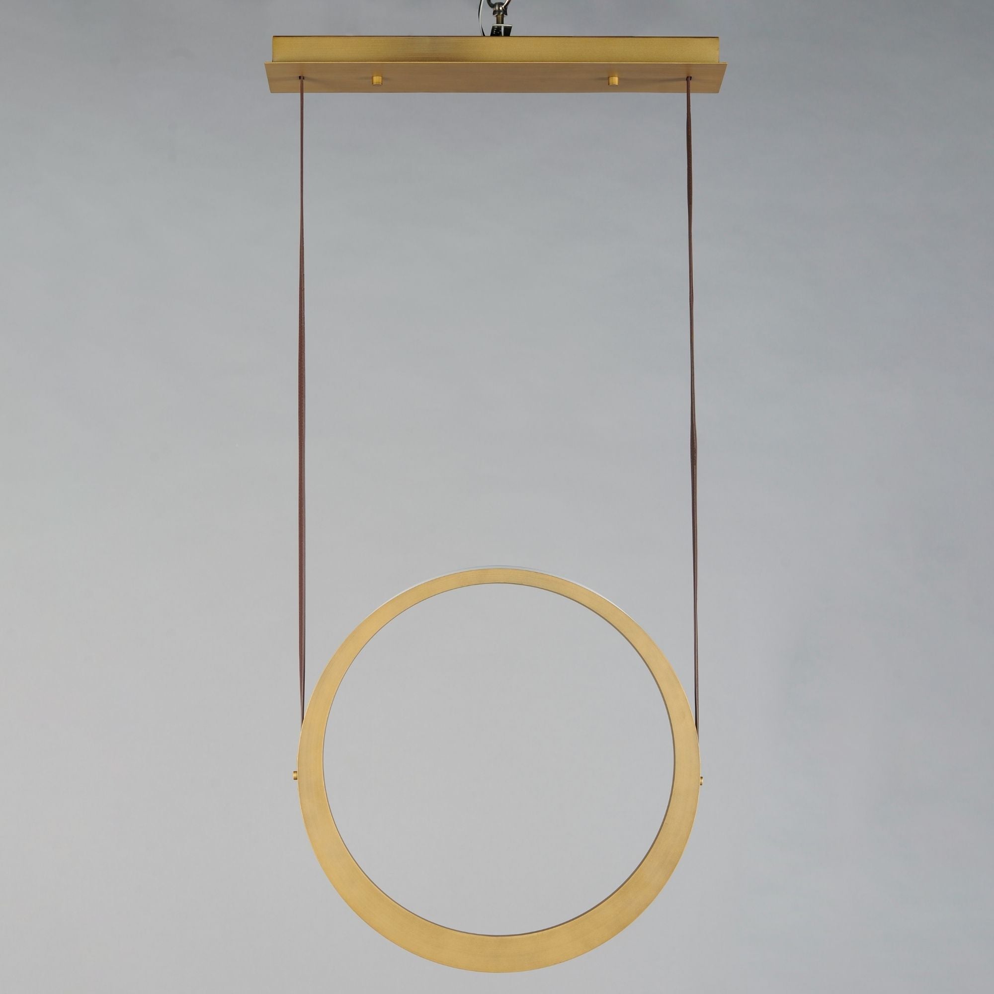 ET2 Lighting - Tether 23" LED Pendant, Natural Aged Brass Finish | Bees Lighting