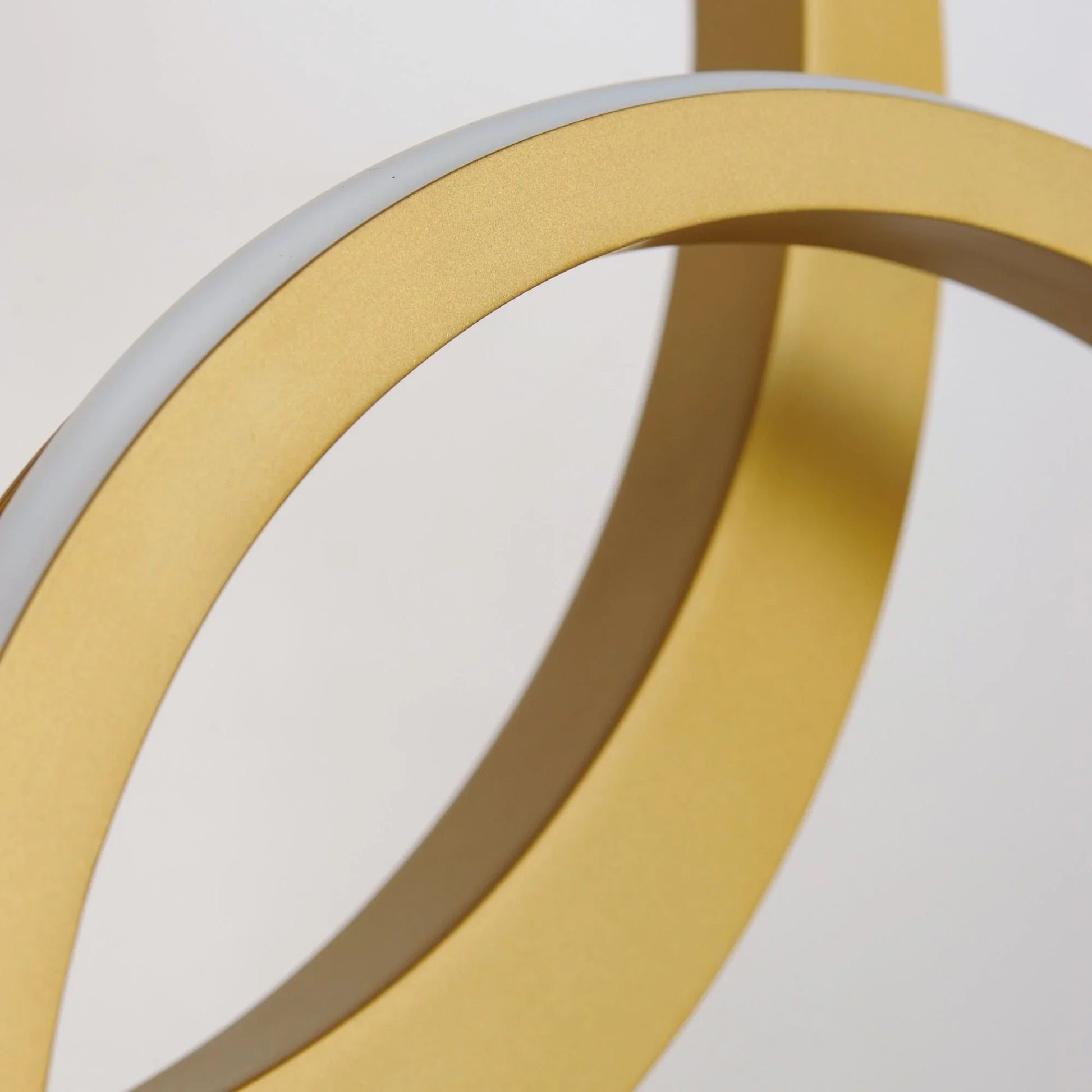 ET2 Lighting - Tether 59" 5-Light Linear LED Pendant, Natural Aged Brass Finish | Bees Lighting