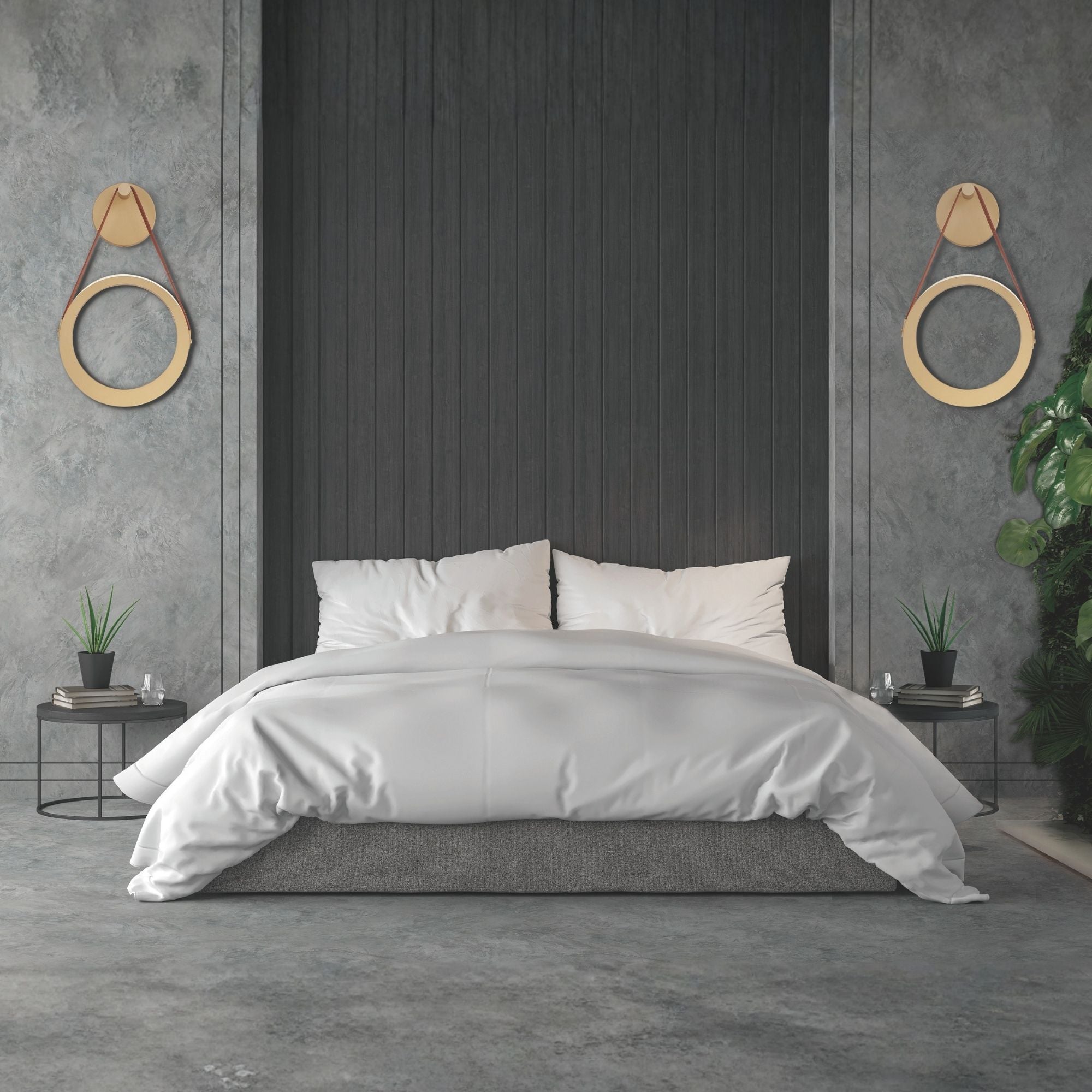 Tether 21" LED Wall Sconce, Natural Aged Brass Finish