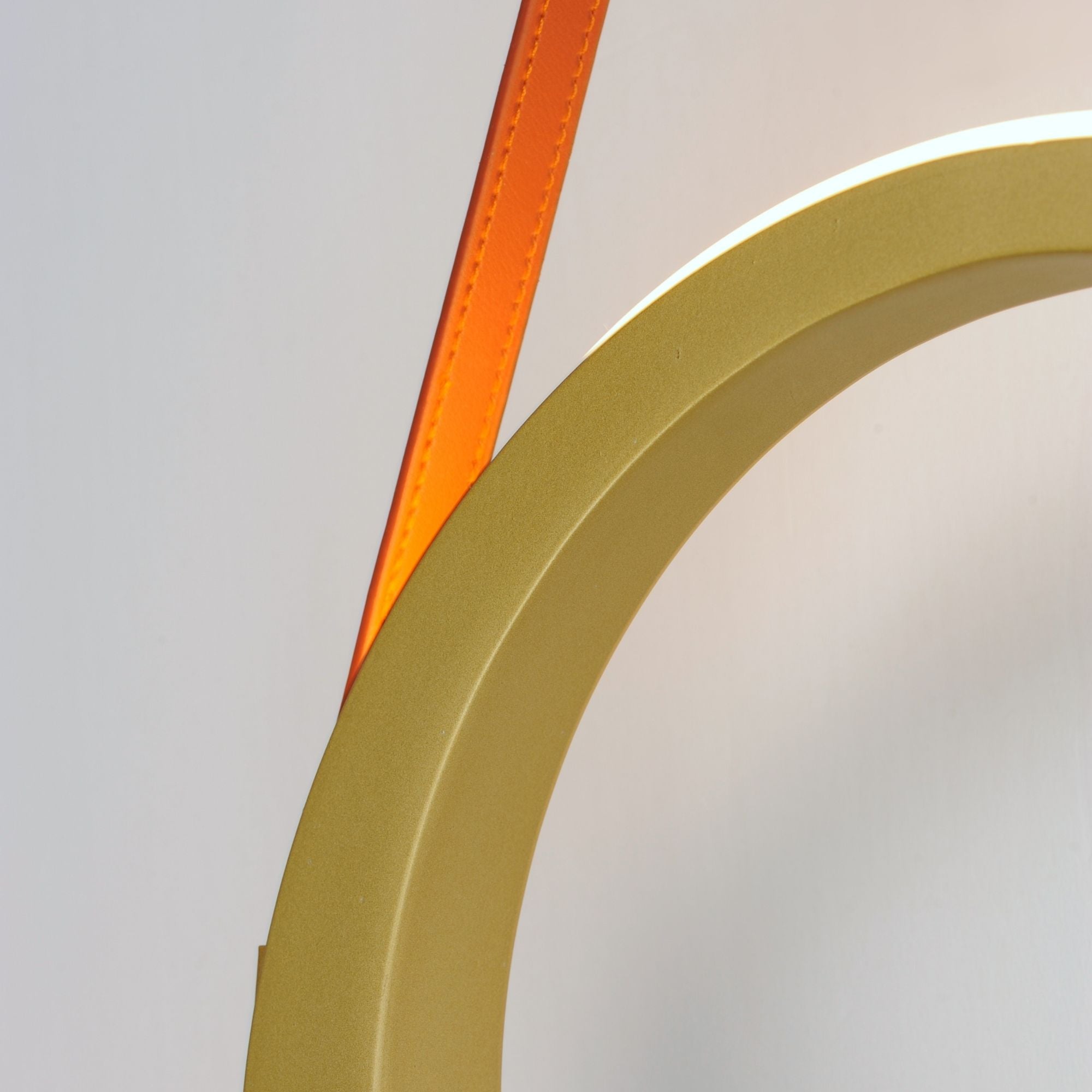 Tether 21" LED Wall Sconce, Natural Aged Brass Finish