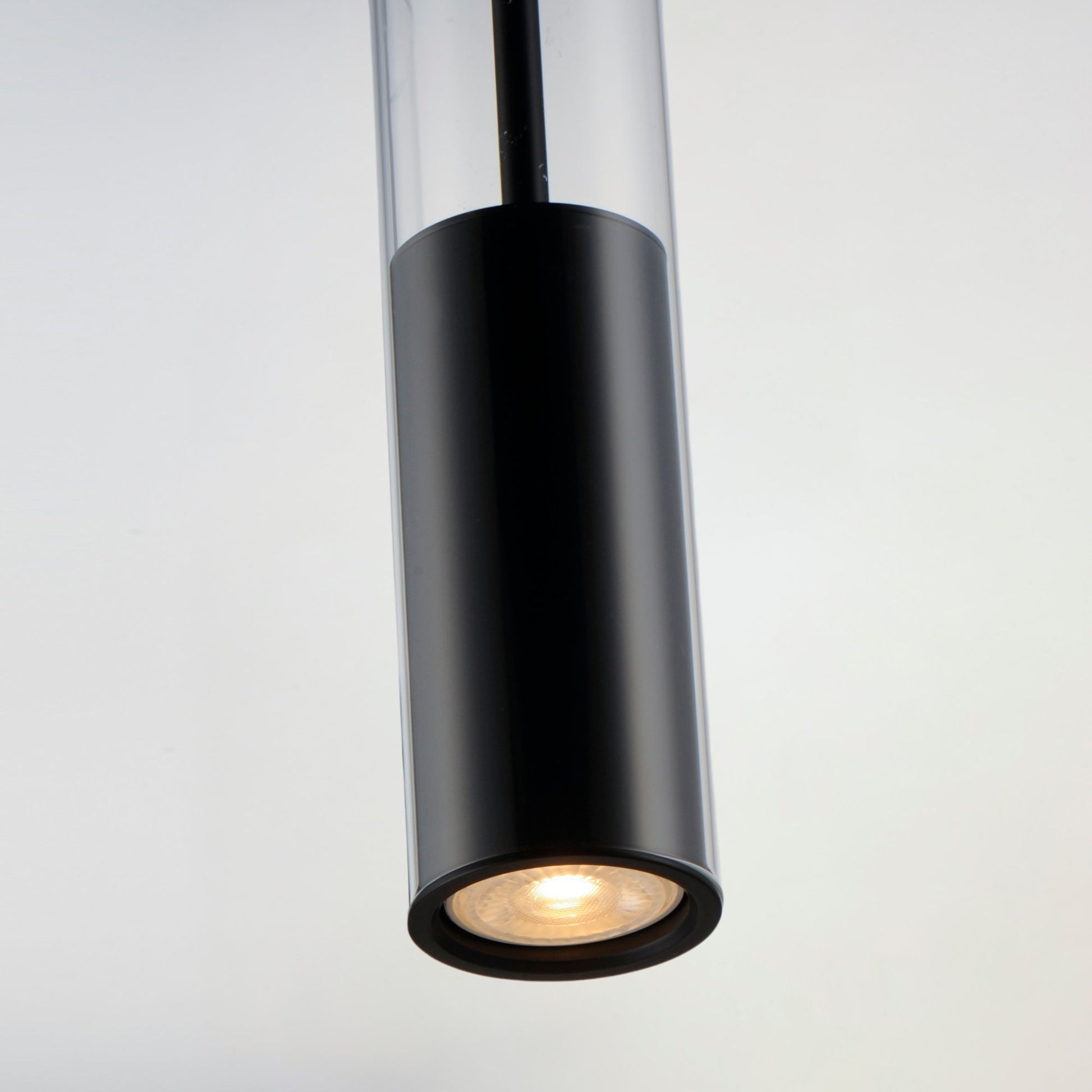 ET2 Lighting - Torch 15" LED Mini Pendant, Black Finish | Bees Lighting