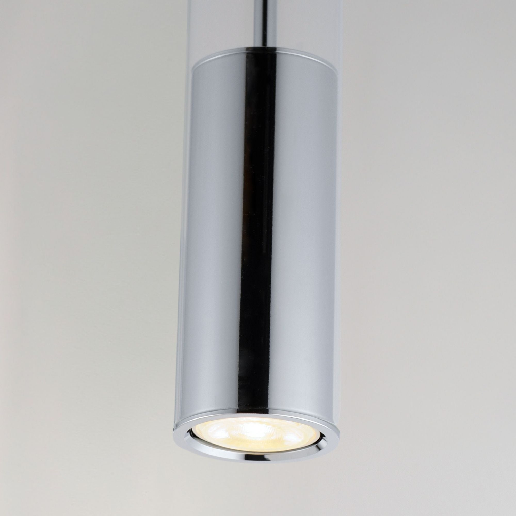 Torch 15" LED Mini Pendant, Polished Chrome Finish
