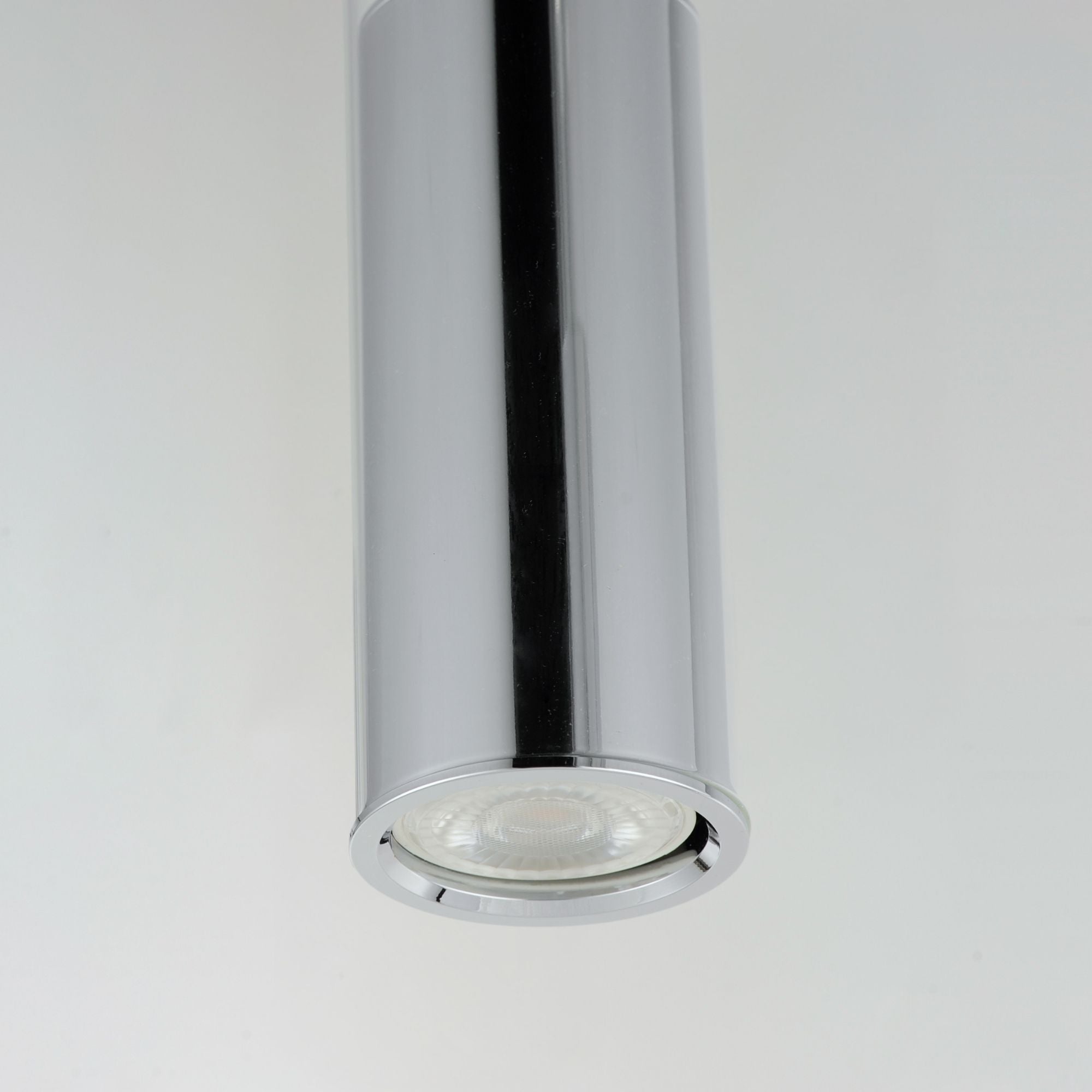 Torch 15" LED Mini Pendant, Polished Chrome Finish