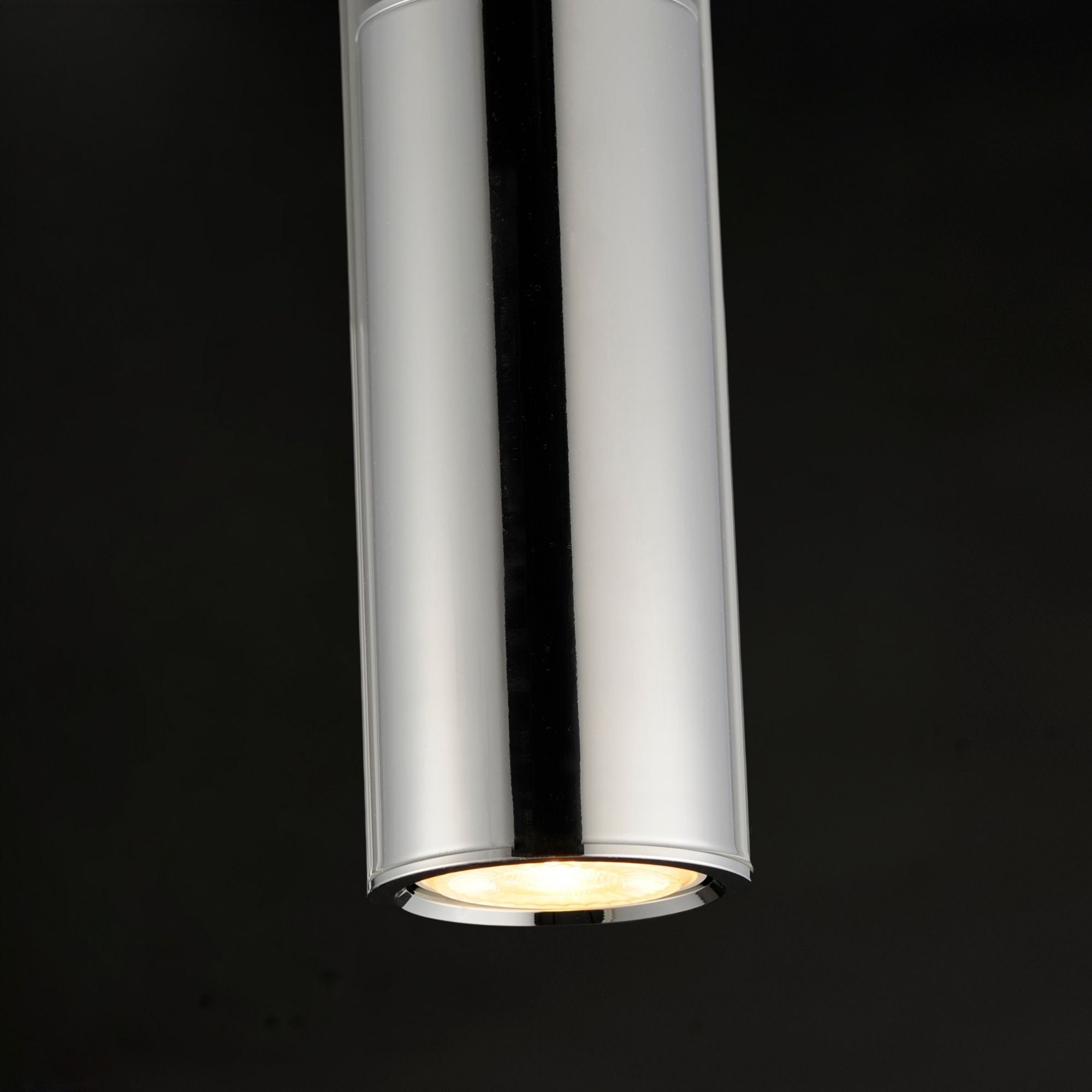 Torch 15" LED Mini Pendant, Polished Chrome Finish